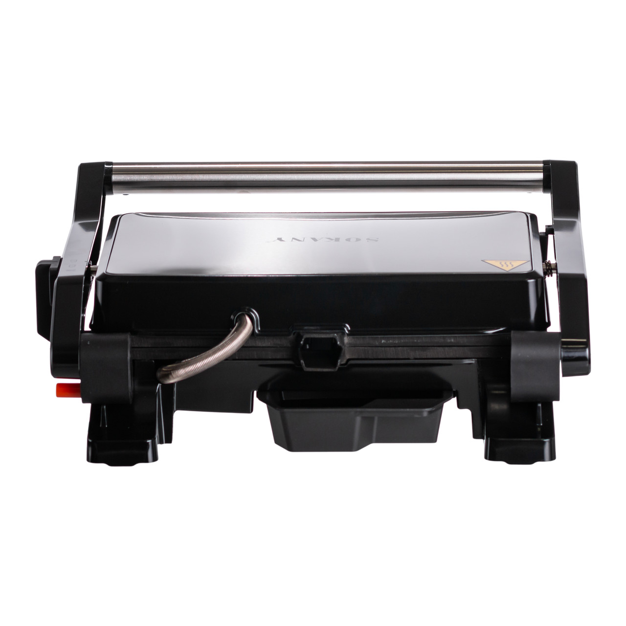 Електрогриль притискний з антипригарним покриттям 1500 Вт Sokany SK-08026