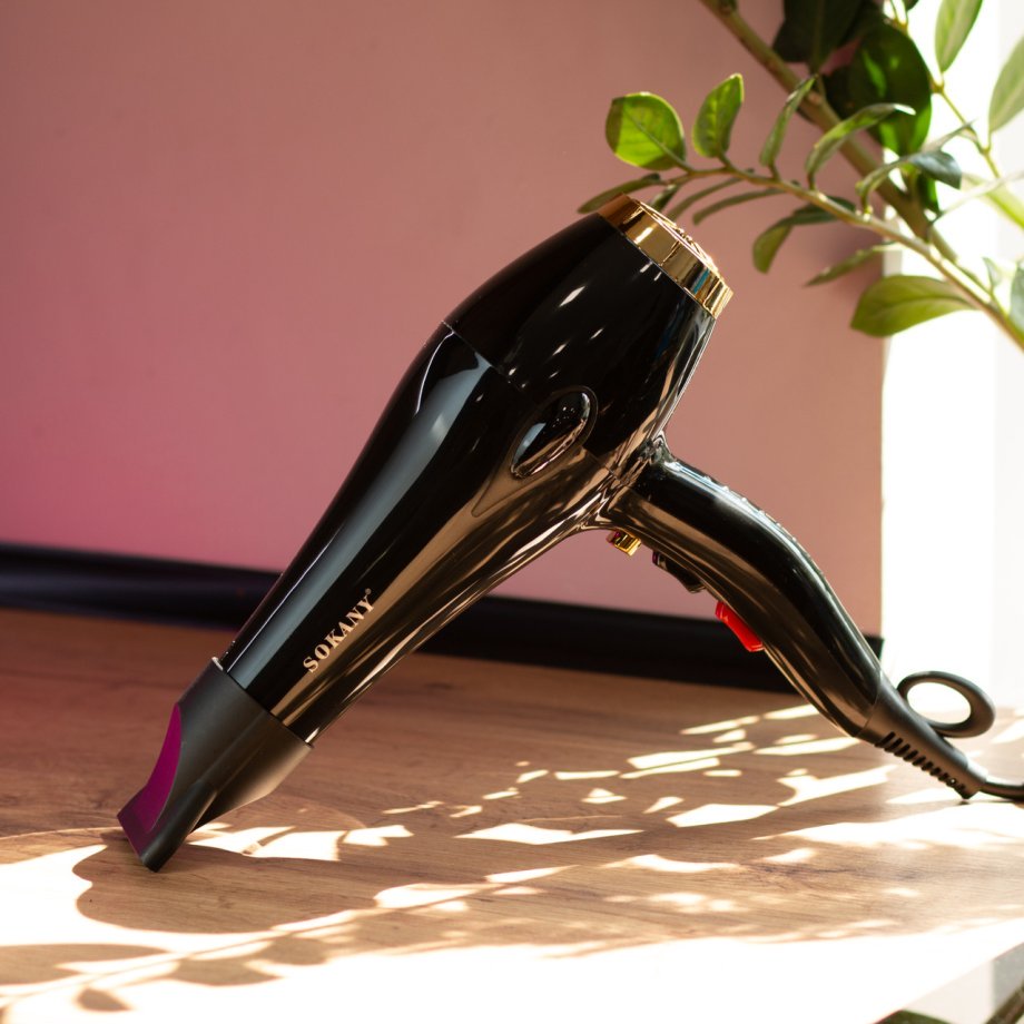 Фен для волосся Sokany SK-2213 з дифузором та концентратором 2600 Вт