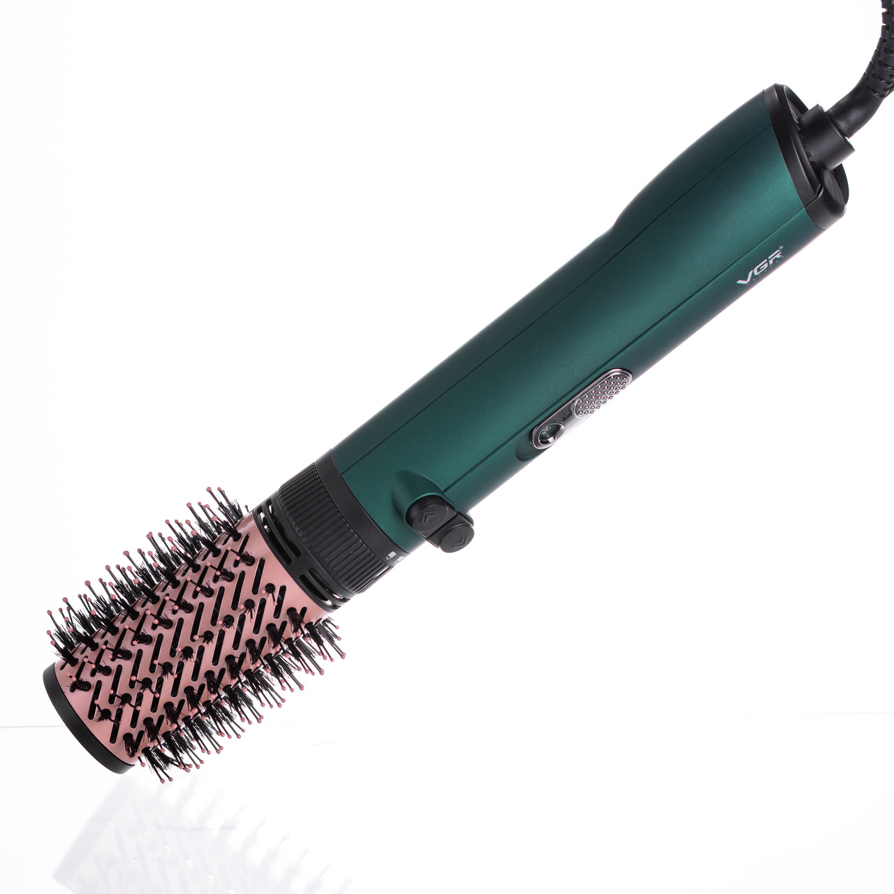 Фен-щітка з насадками, що обертаються, і керамічним покриттям VGR V-498