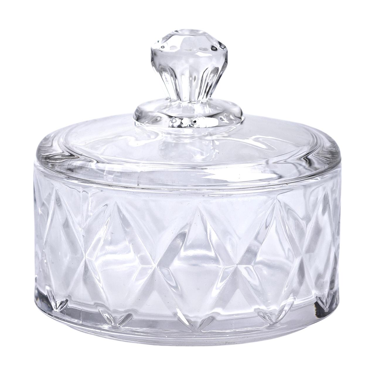 Цукерниця з кришкою Ø 10 скляна HP-YH-20