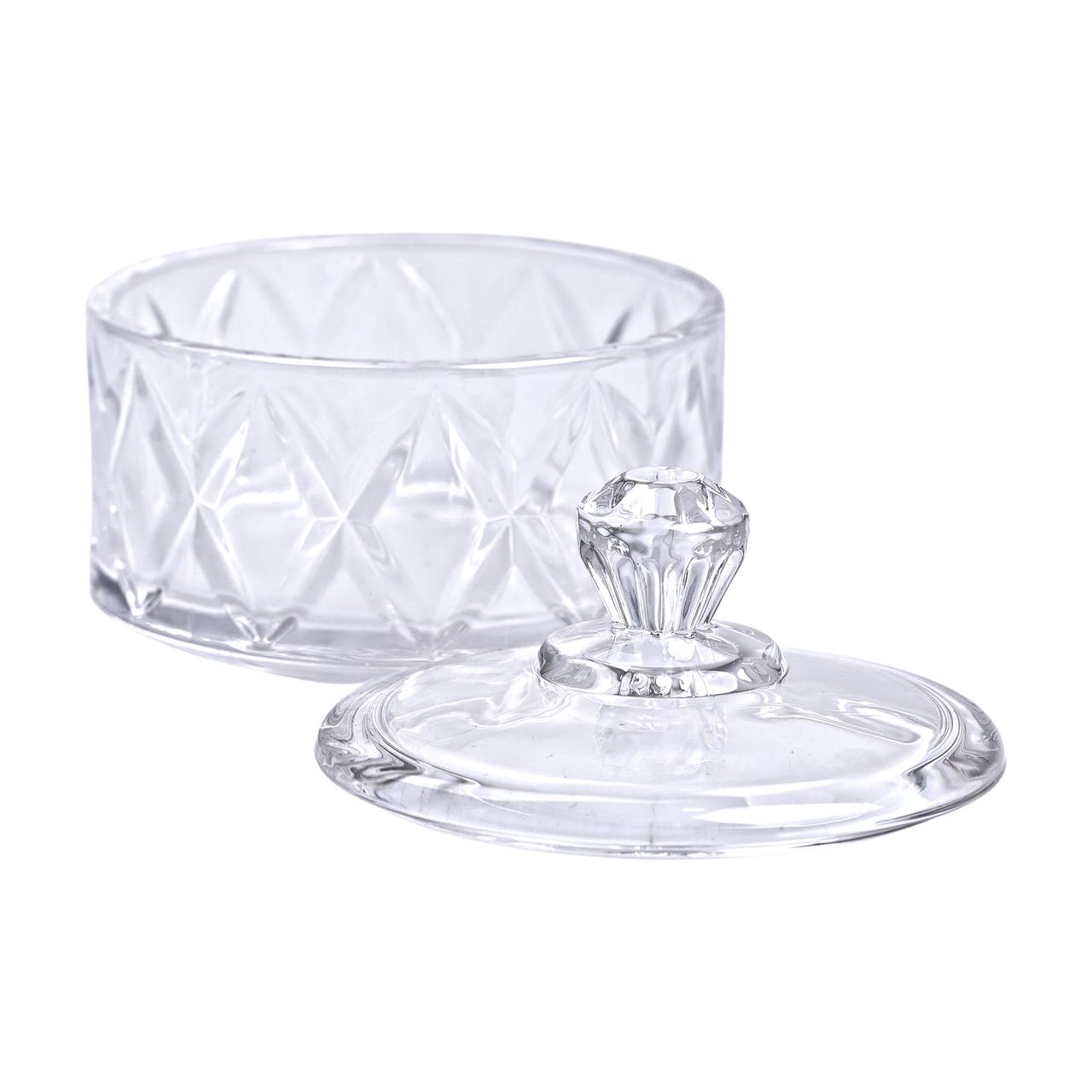 Цукерниця з кришкою Ø 10 скляна HP-YH-20