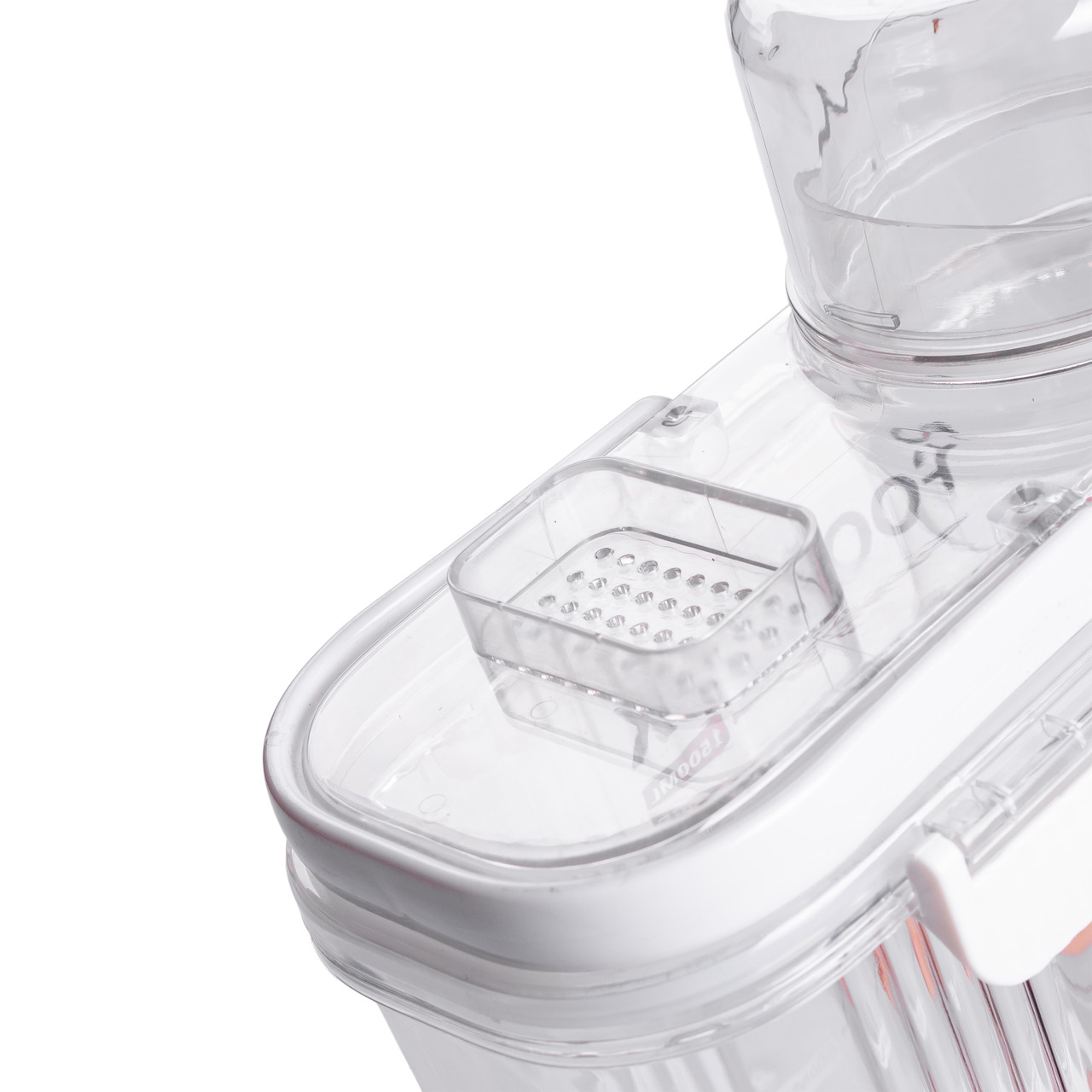 Контейнер для зберігання сипучих продуктів 20х11х22 см з дозатором і мірною шкалою ємність для круп 2л HP-27-13