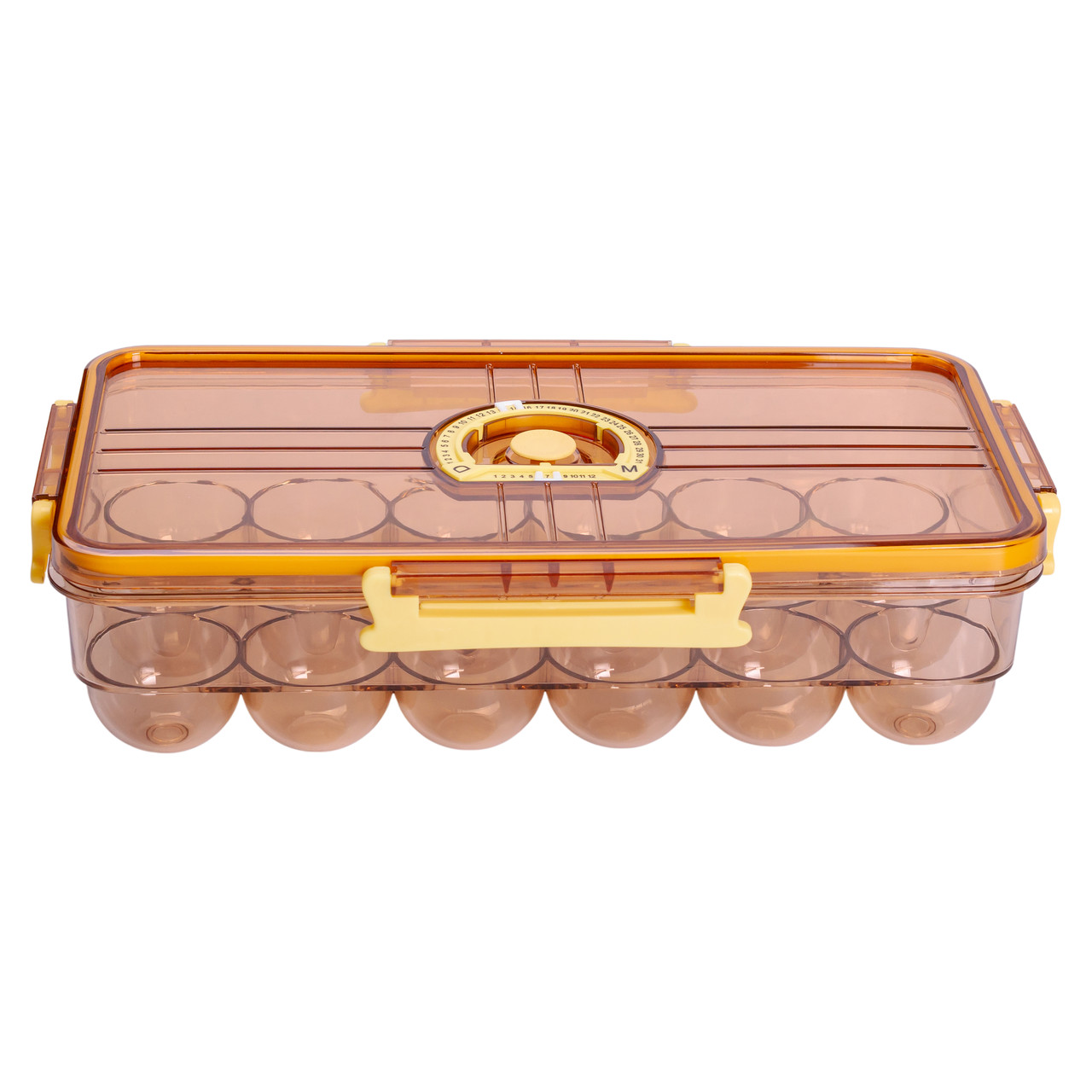 Лоток для яєць пластиковий на 18 комірок 32.5х18х8 см Коричневий HP-27-1