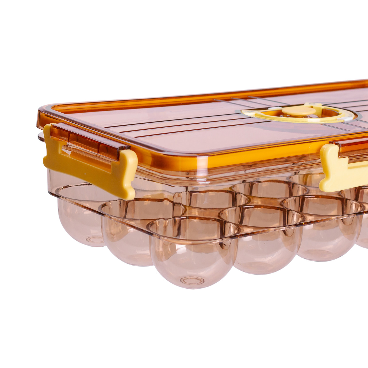 Лоток для яєць пластиковий на 18 комірок 32.5х18х8 см Коричневий HP-27-1