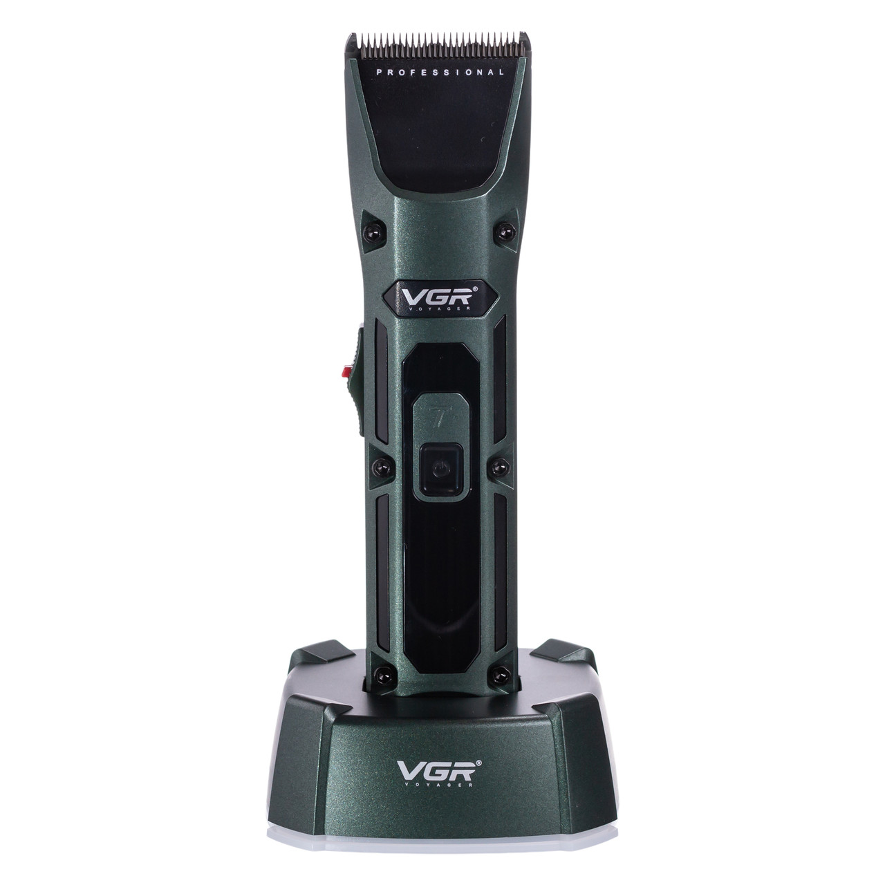 Машинка для стрижки професійна з 4 насадками VGR V-696