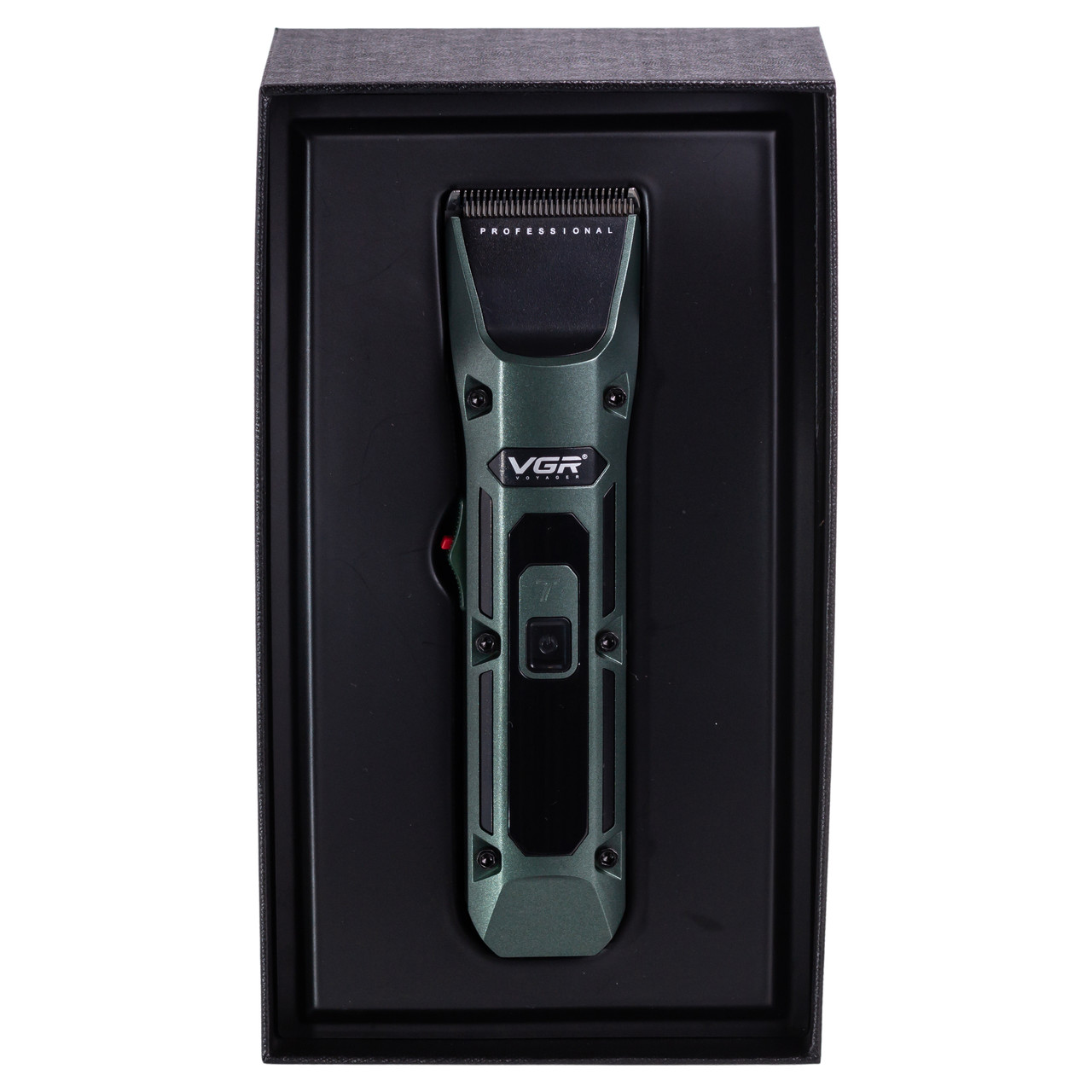 Машинка для стрижки професійна з 4 насадками VGR V-696