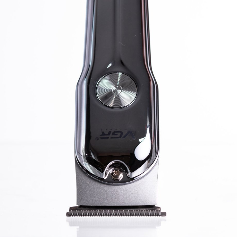 Машинка для стрижки волосся акумуляторна Сріблястий VGR V-071