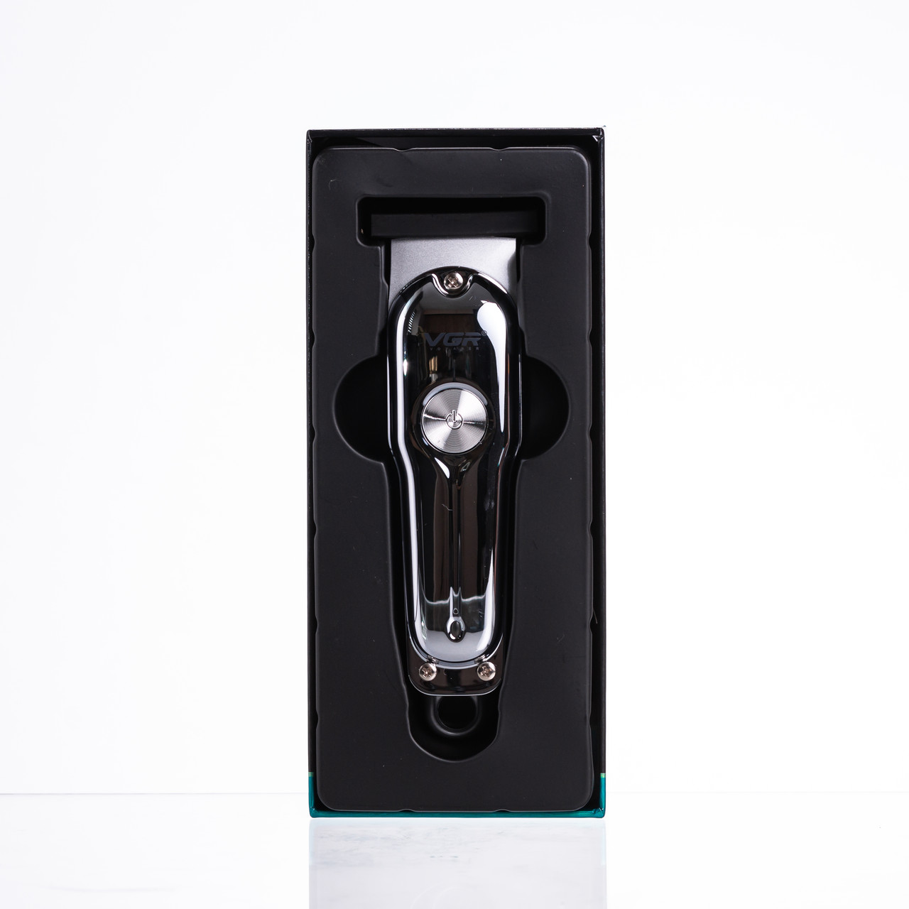 Машинка для стрижки волосся акумуляторна Сріблястий VGR V-071