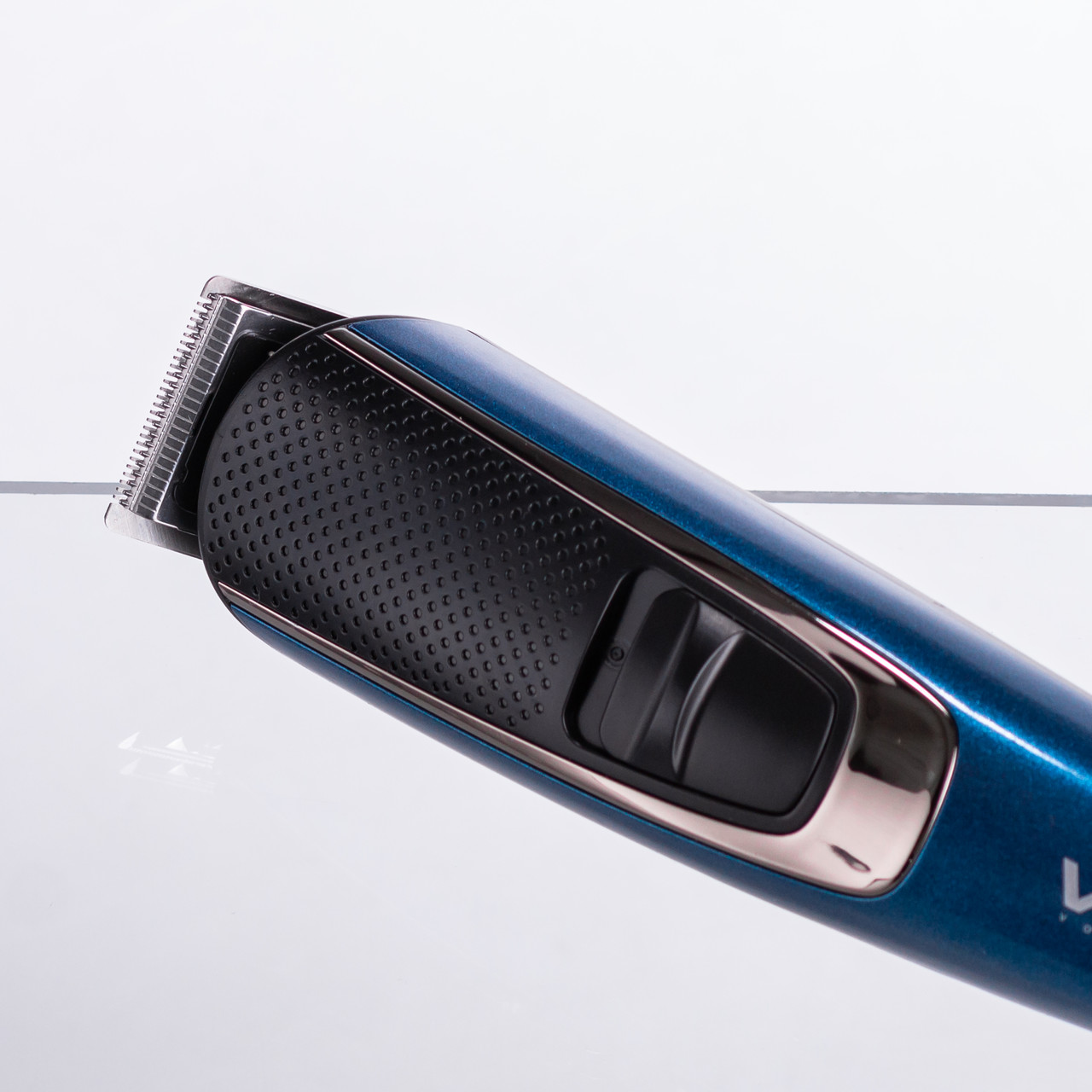 Машинка тример для стрижки 4в1 з насадками Синій VGR V-172