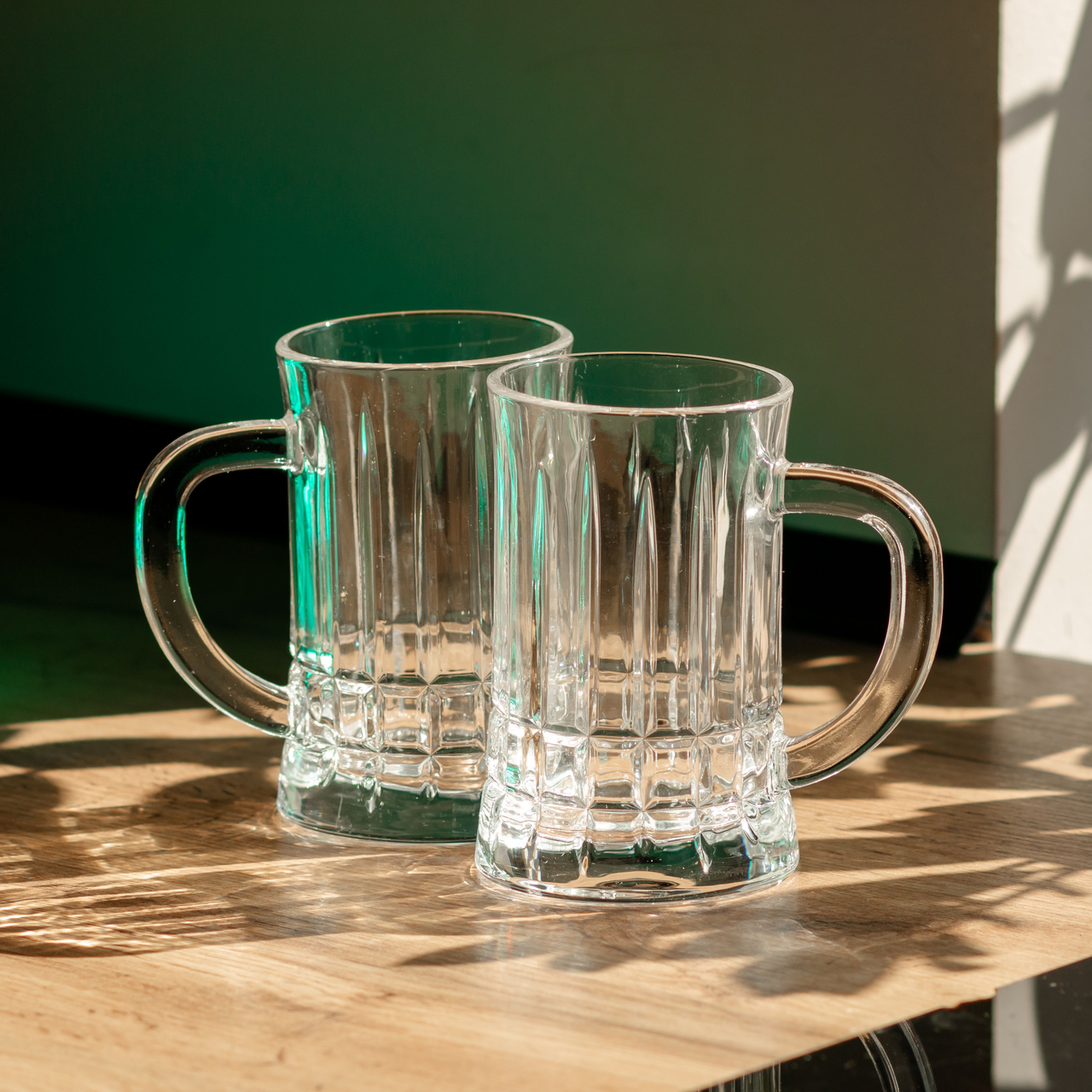 Набір пивних келихів 2 шт 310 мл зі скла HP-19-145