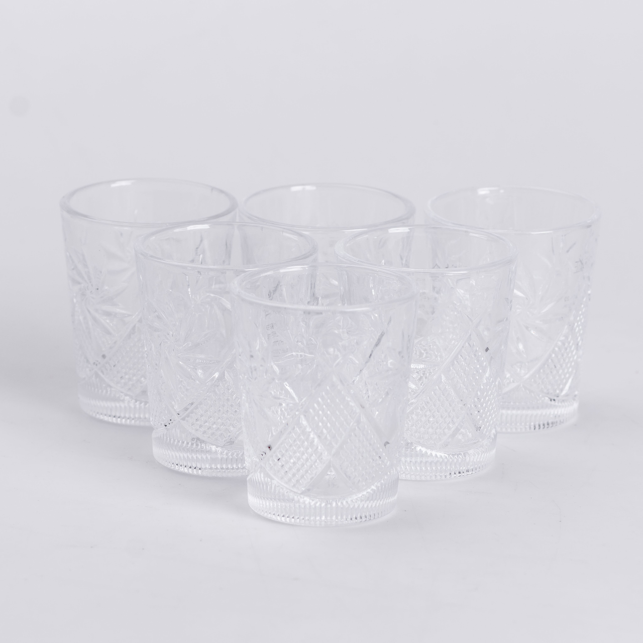 Набір стопок 6 штук 50 мл скляні HP-19-133