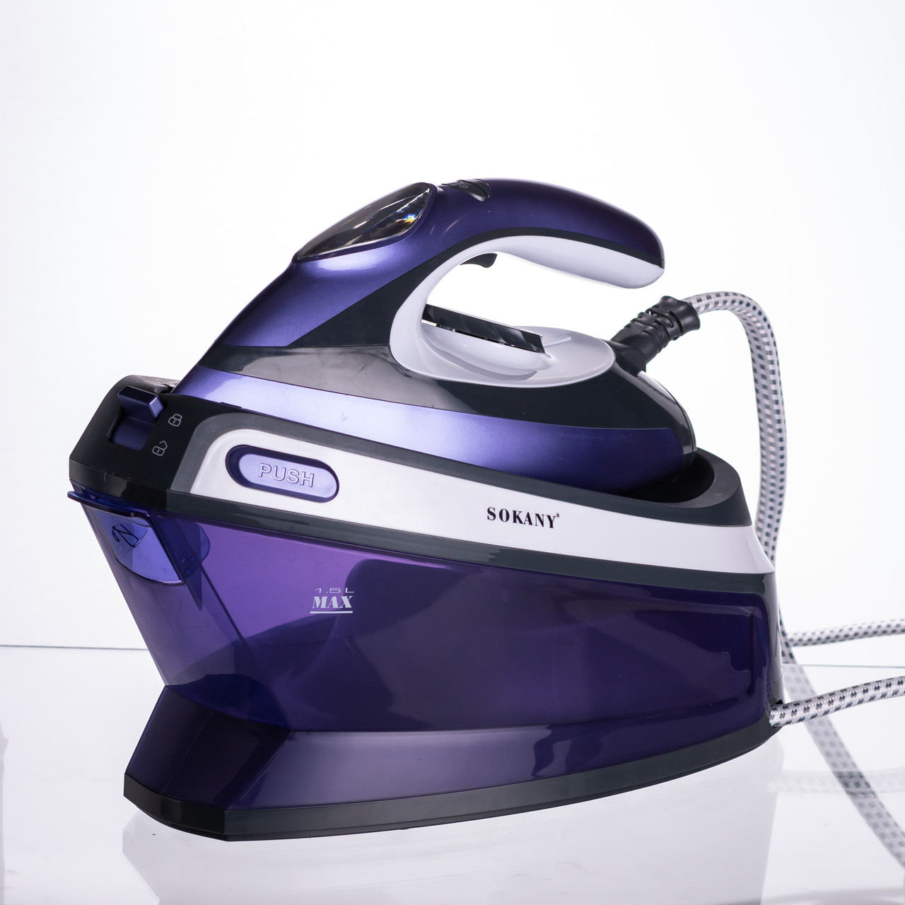 Парова праска з парогенератором і резервуаром 1,5 л 2800 Вт Sokany SK-YD-2121