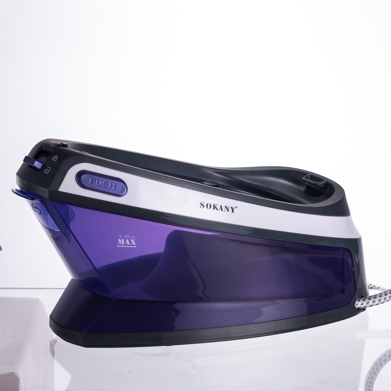 Парова праска з парогенератором і резервуаром 1,5 л 2800 Вт Sokany SK-YD-2121