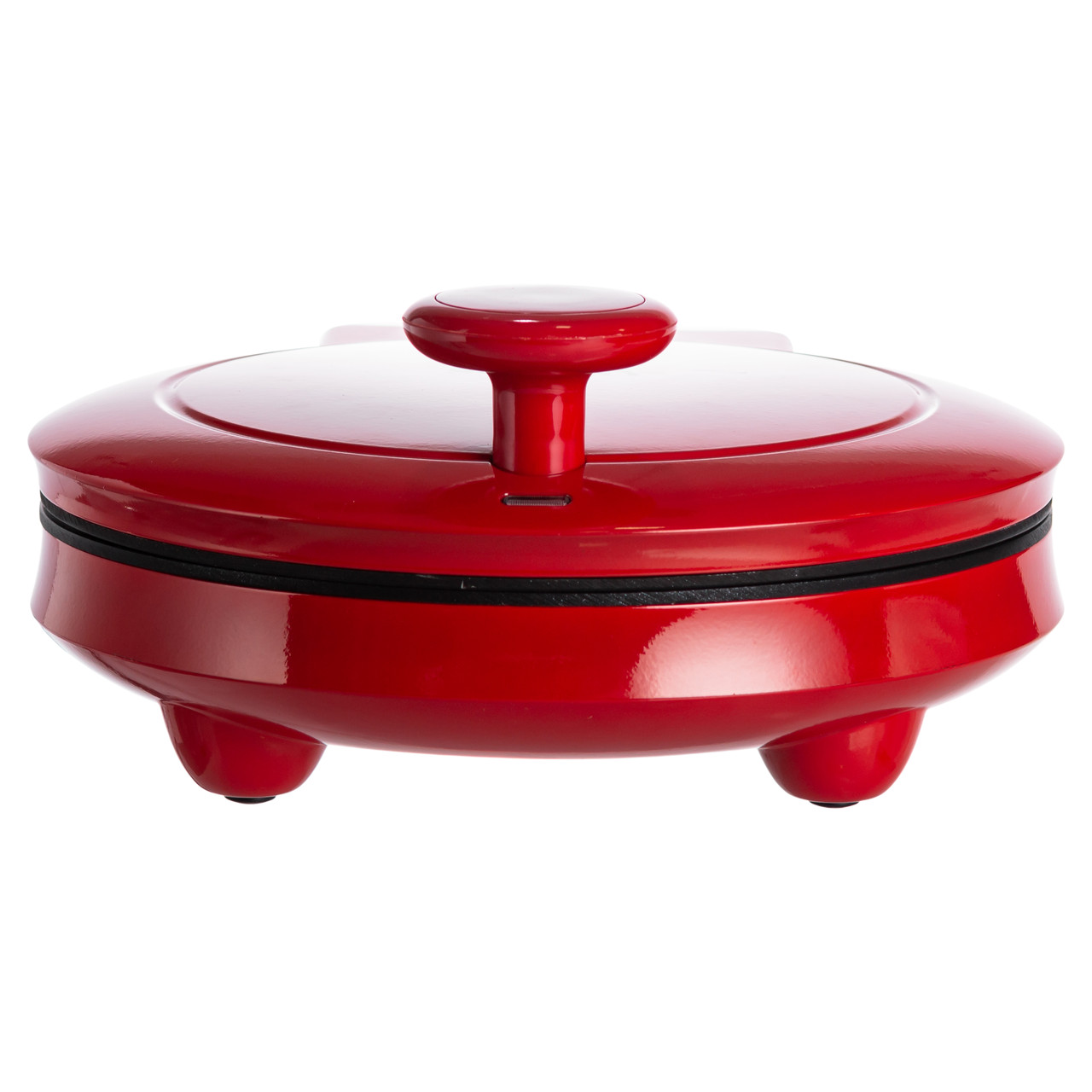 Піца мейкер електрична 1000 Вт з антипригарним покриттям і подвійним нагріванням Sokany SK-08013