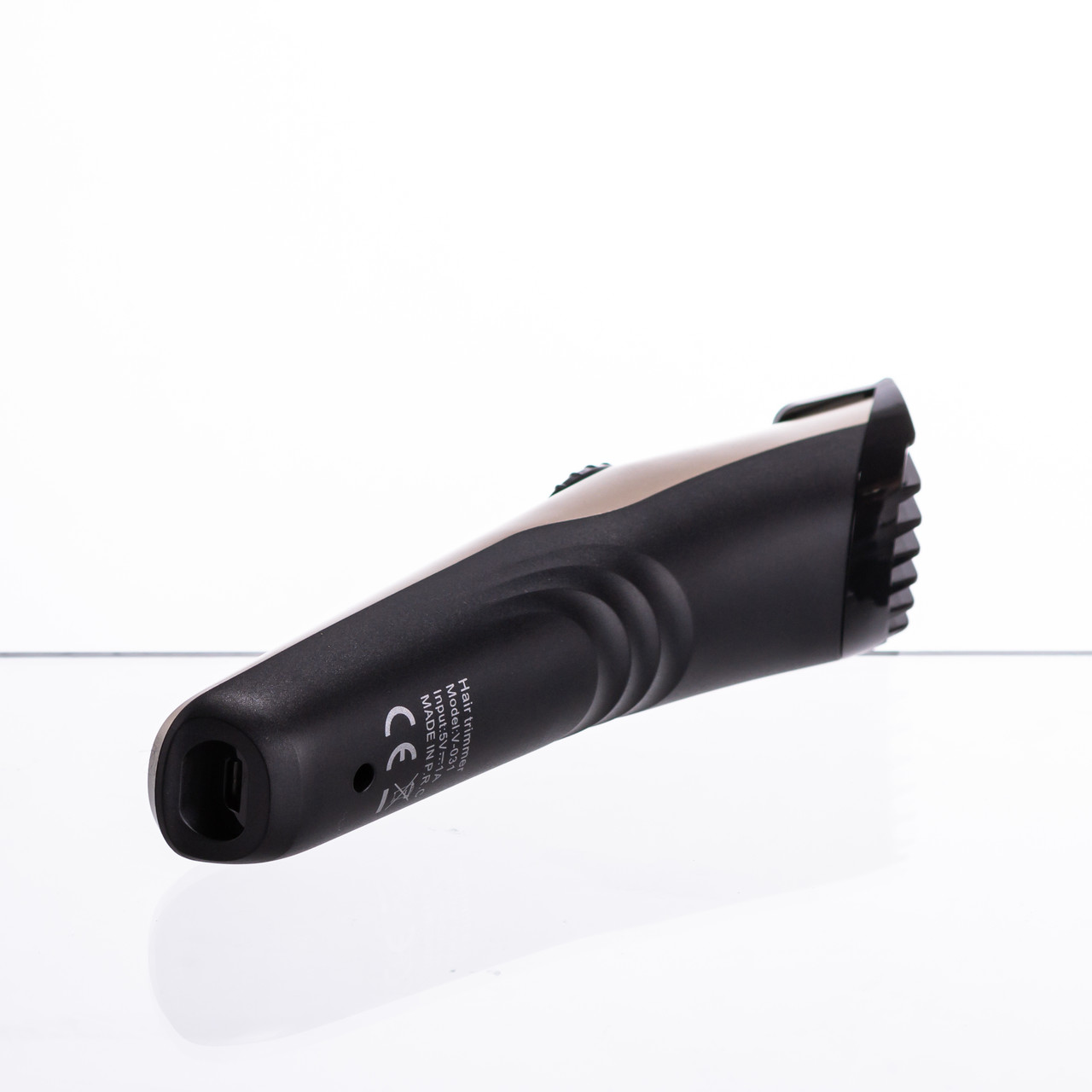 Машинка для стрижки волосся та бороди на акумуляторі з насадками Золотистий VGR V-031