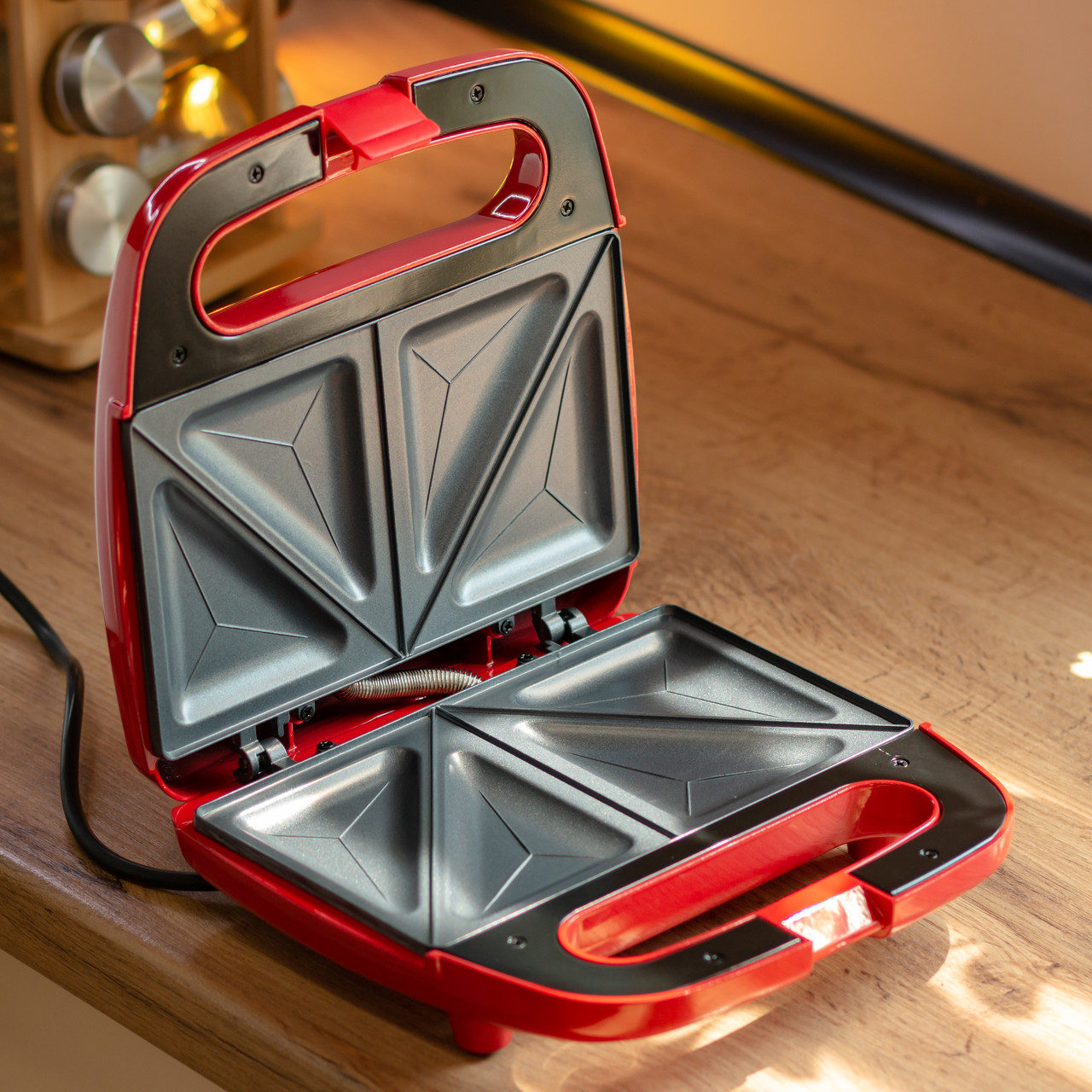 Сендвічниця  - бутербродниця з антипригарним покриттям Sokany SK-08051