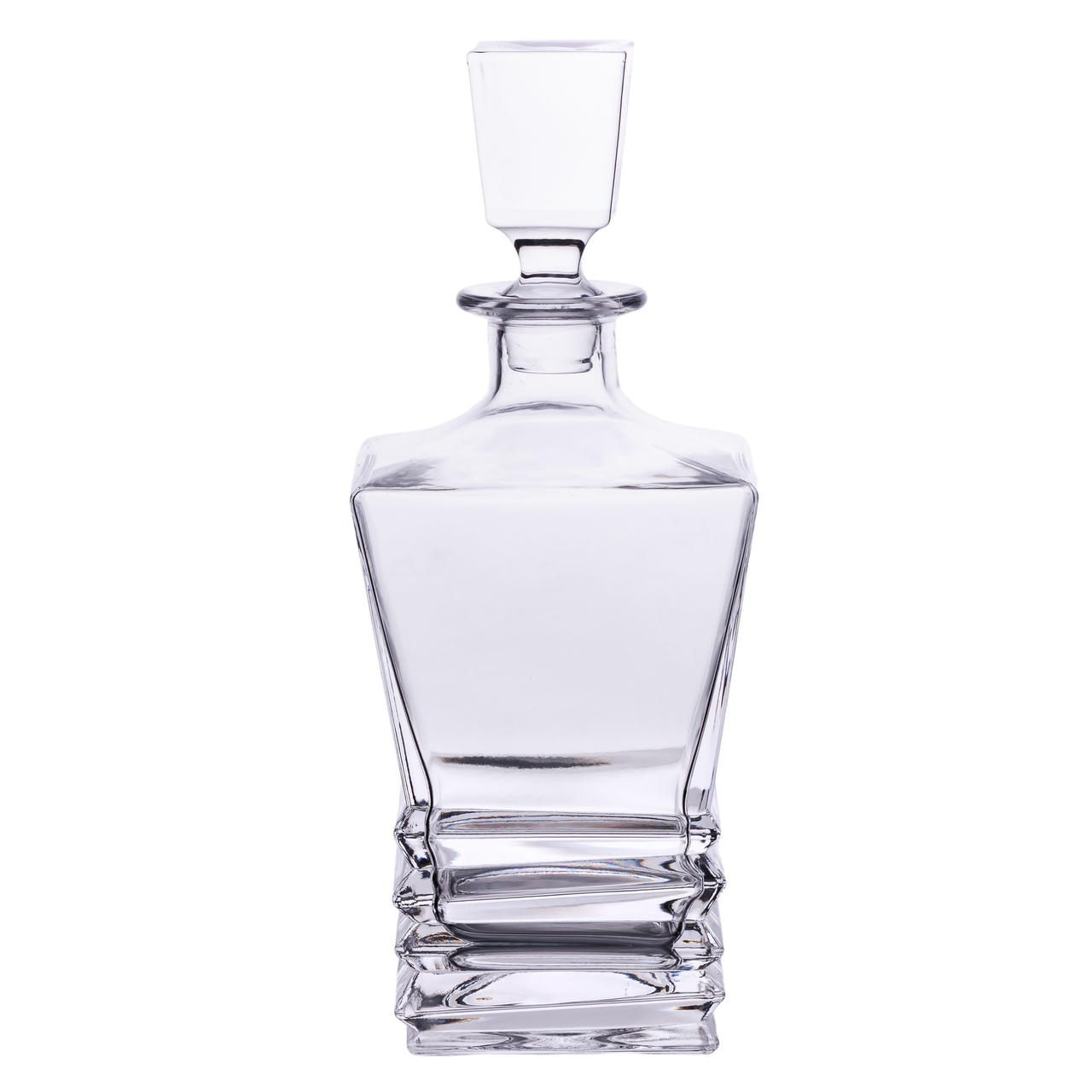 Декантер для віскі 1 літр г 11×11×28 см із пробкою HP-19-34
