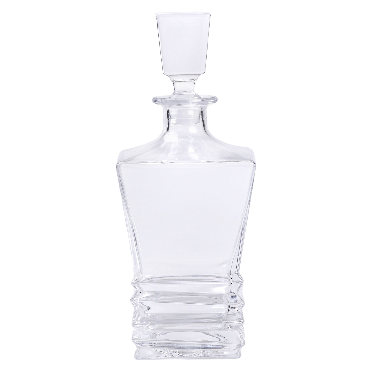 Декантер для віскі 1 літр г 11×11×28 см із пробкою HP-19-34