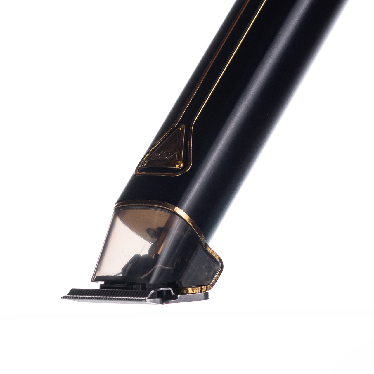 Тример для стрижки волосся акумуляторний 4 насадки Чорний VGR V-009