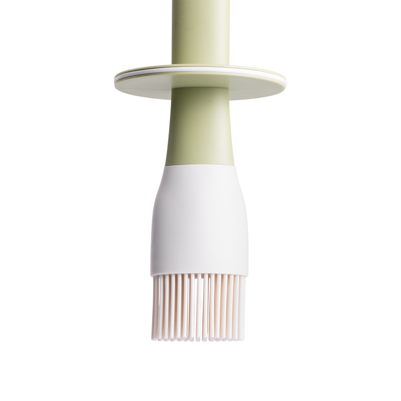 Банка для олії з пензликом 300 мл диспенсер з пензликом для оливкової, соняшникової олії Зелений HP-34-11GR