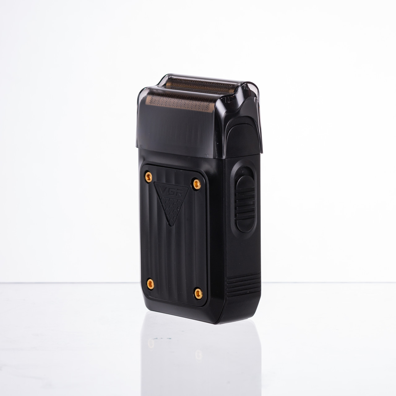 Електробритва чоловіча шейвер з подвійним лезом та LED-дисплеєм VGR V-363