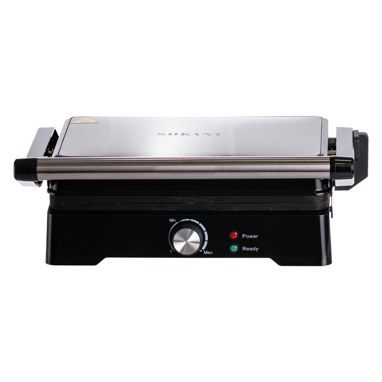 Електрогриль притискний з антипригарним покриттям 1500 Вт Sokany SK-08026