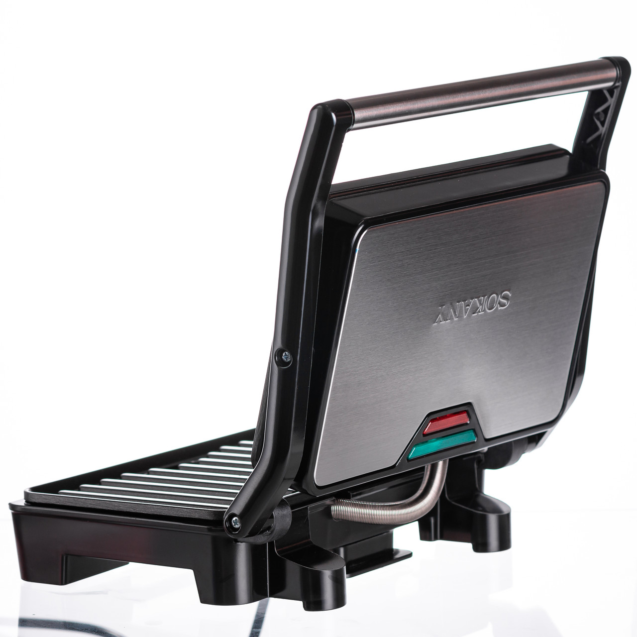 Електрогриль притискний з антипригарним покриттям 850 Вт Sokany SK-223