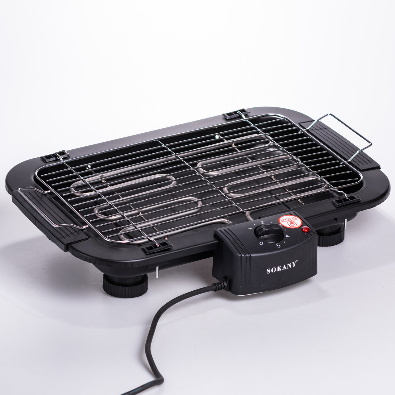 Електрогриль  з термостатом 2000 Вт Sokany SK-273BG