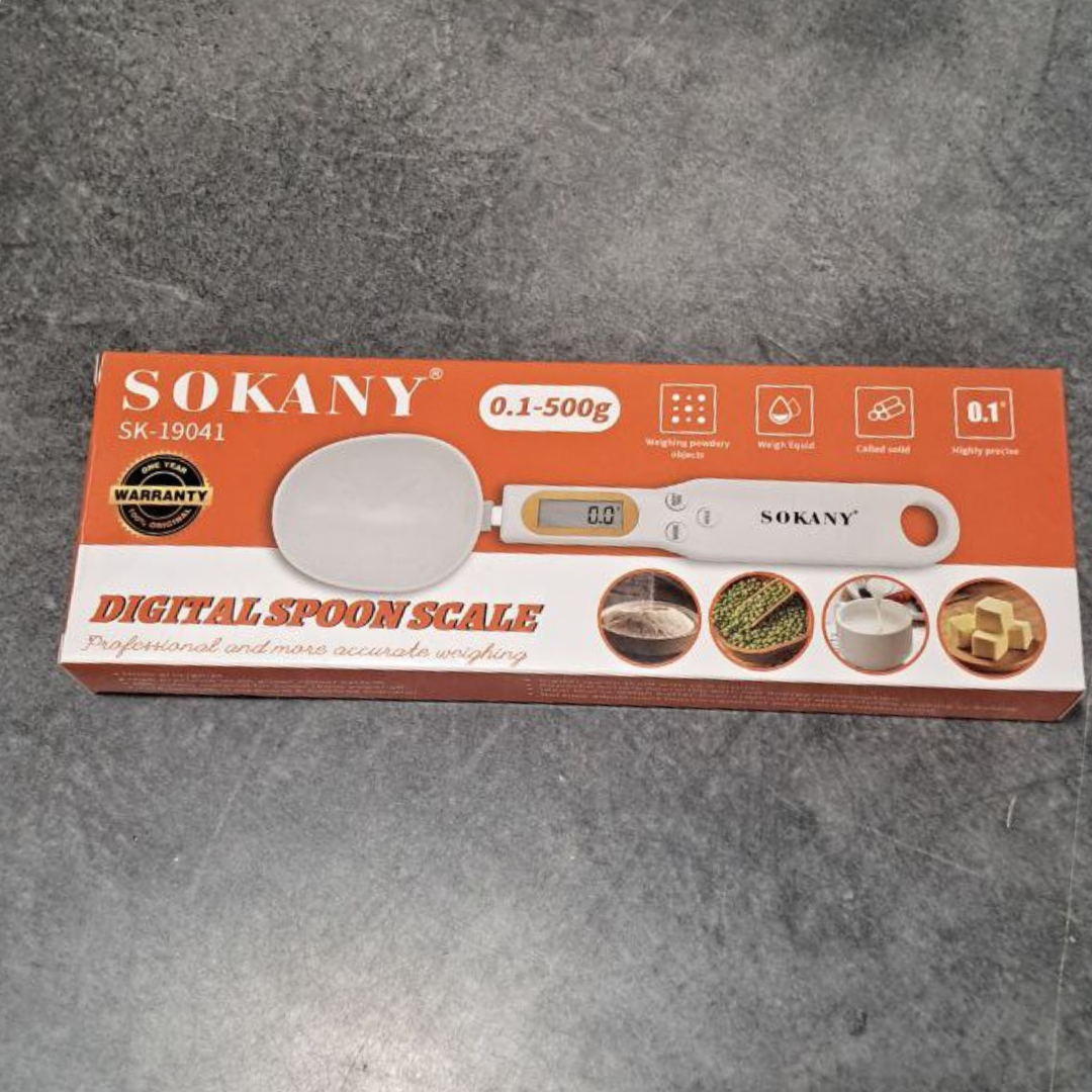 Електронна мірна ложка з дисплеєм і вагами Sokany SK-19041
