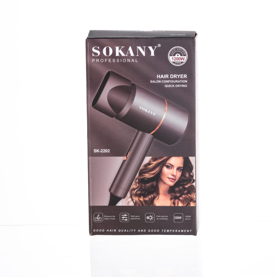 Фен для волосся з концентратором 1200 Вт Sokany SK-2202