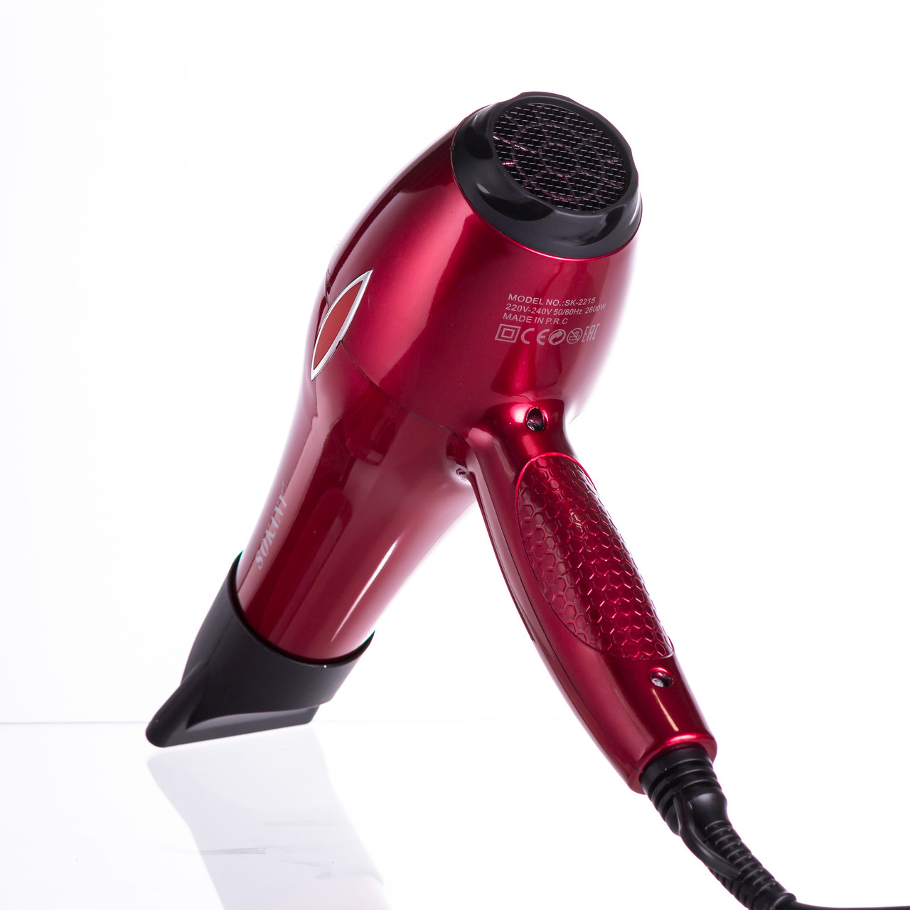 Фен для волосся з дифузором та концентратором 2600 Вт Sokany SK-2215