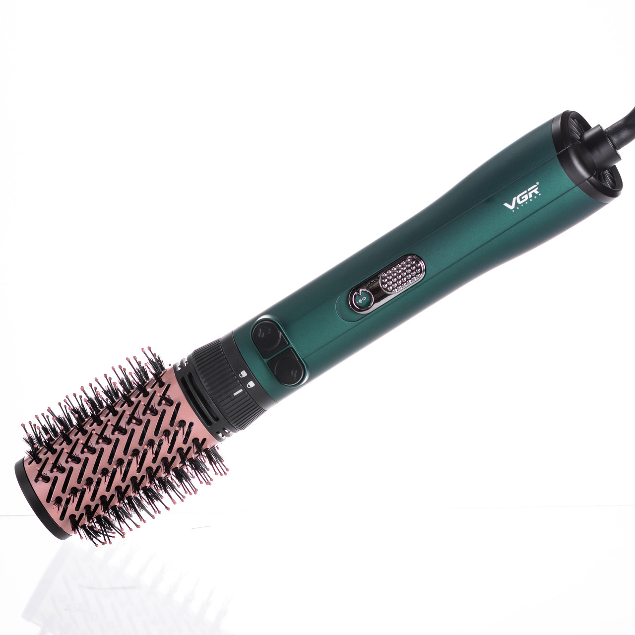Фен-щітка з насадками, що обертаються, і керамічним покриттям VGR V-498