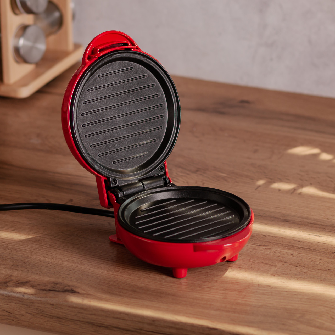 Гриль електричний настільний компактний  550 Вт з антипригарною поверхнею Sokany SK-BBQ-853