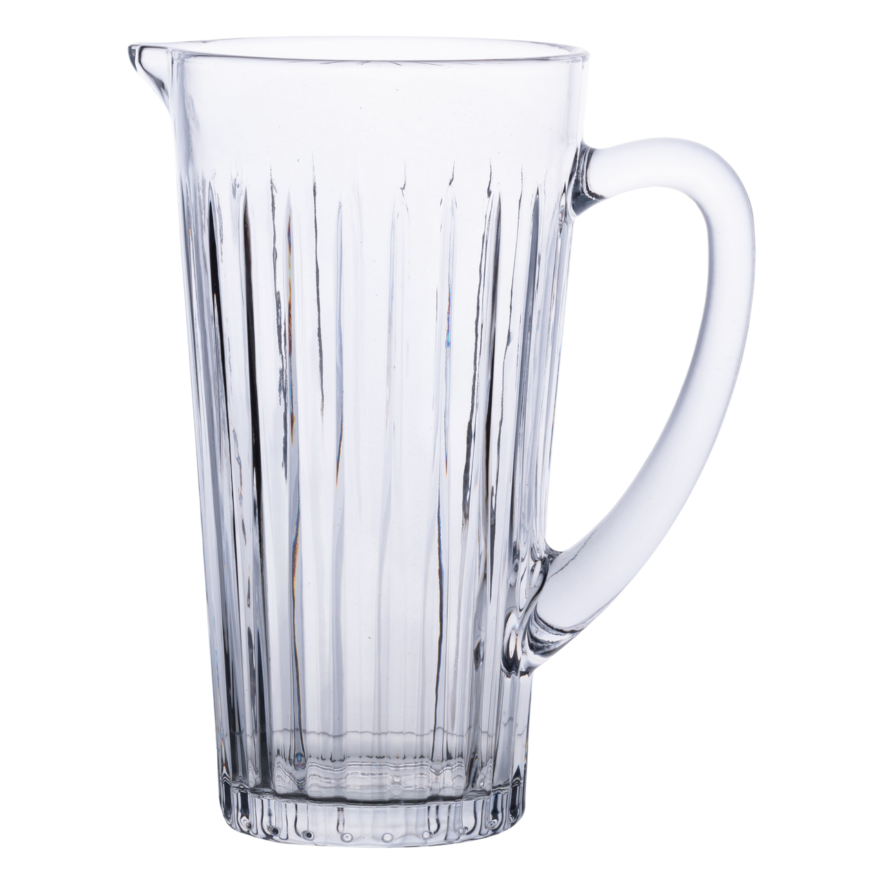 Глечик 1.2 літра зі склянками 6 штук по 320 мл графин для компоту соку води лимонаду HP-19-5