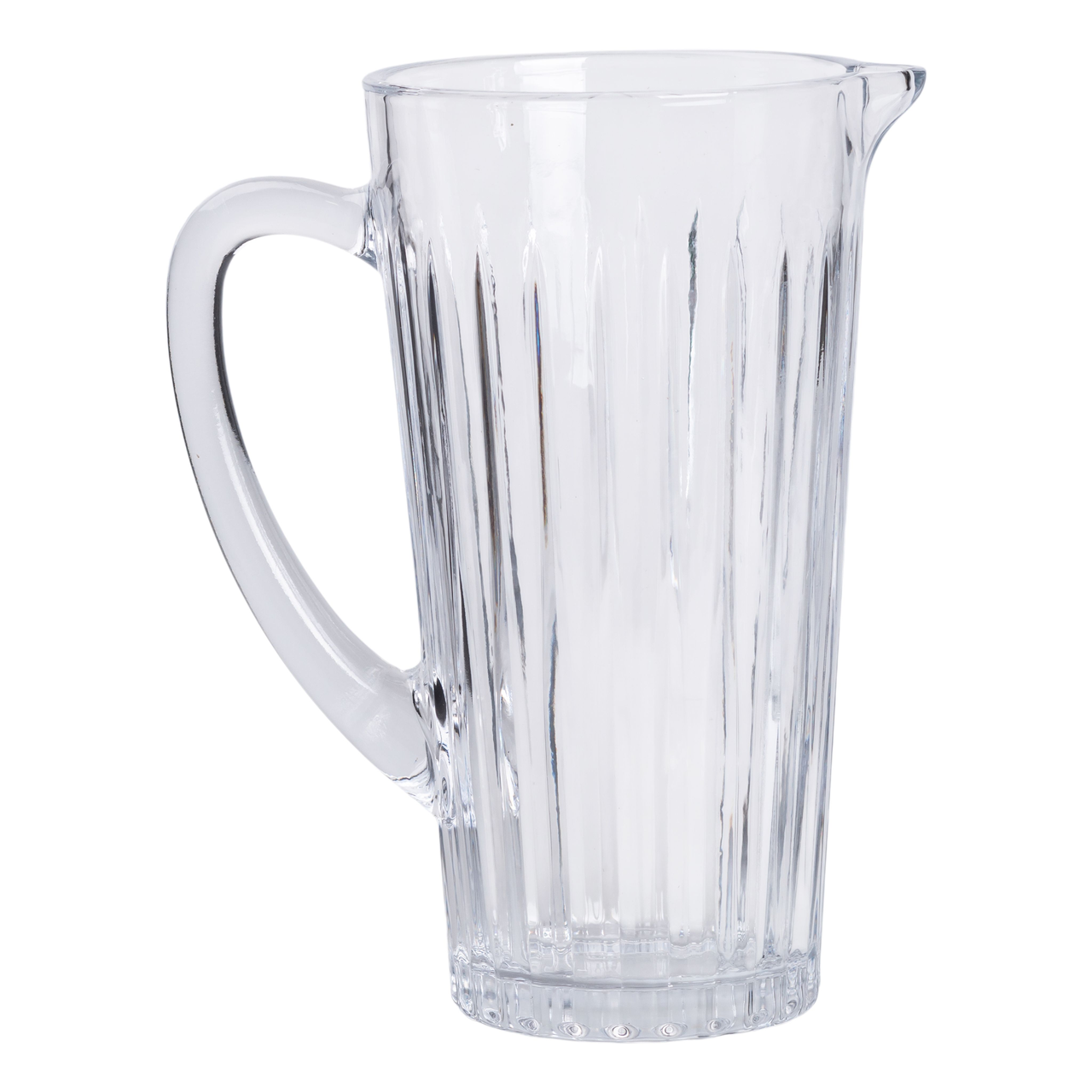 Глечик 1.2 літра зі склянками 6 штук по 320 мл графин для компоту соку води лимонаду HP-19-5