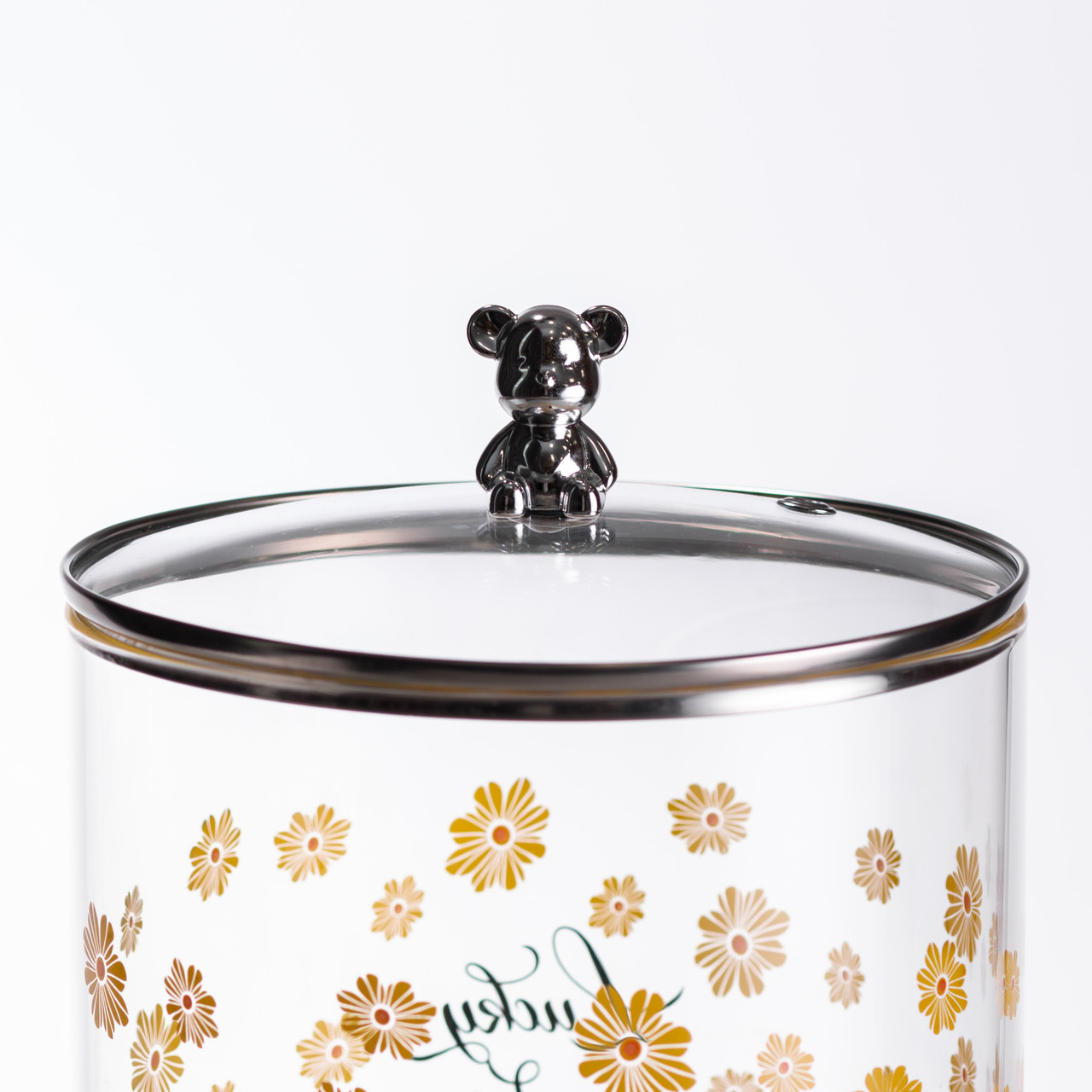 Лимонадниця з краном на дерев'яній підставці 3.6 л скляна лимонадниця диспенсер для напоїв HP-34-17