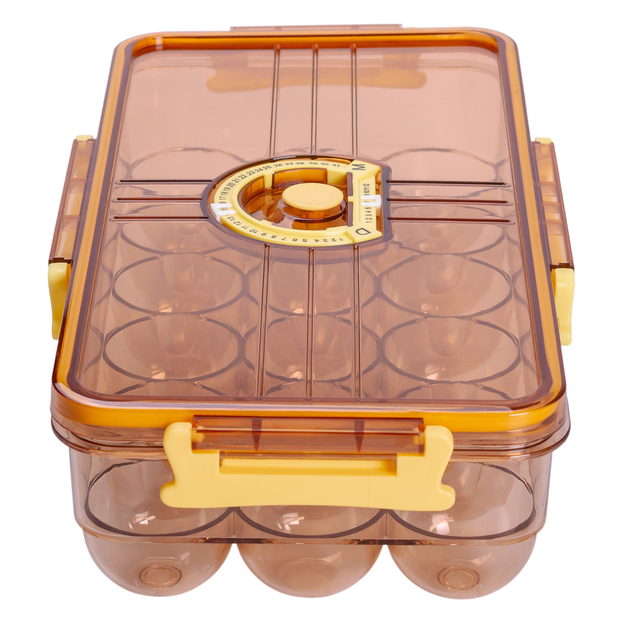 Лоток для яєць пластиковий на 18 комірок 32.5х18х8 см Коричневий HP-27-1