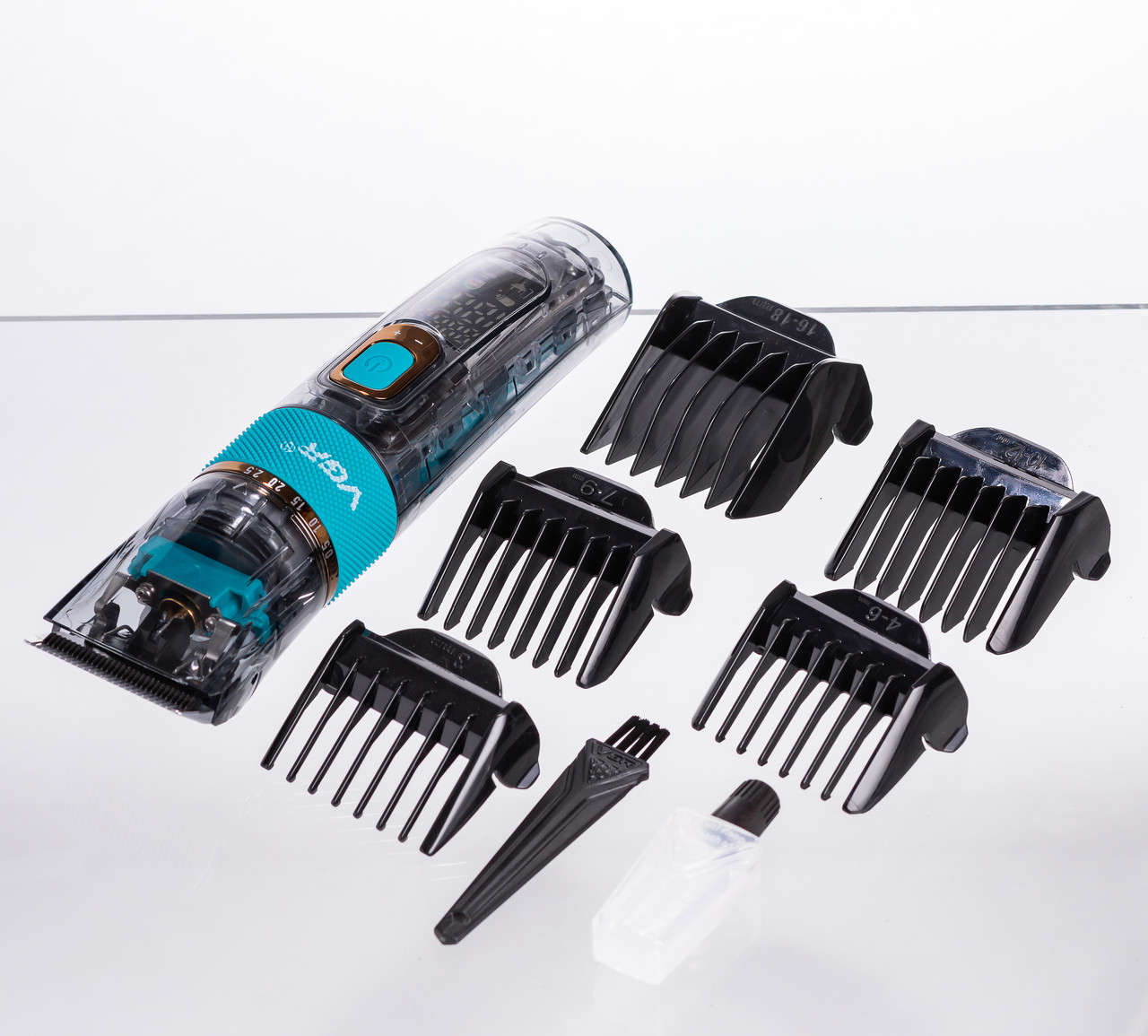 Машинка для стрижки професійна Синій VGR V-695