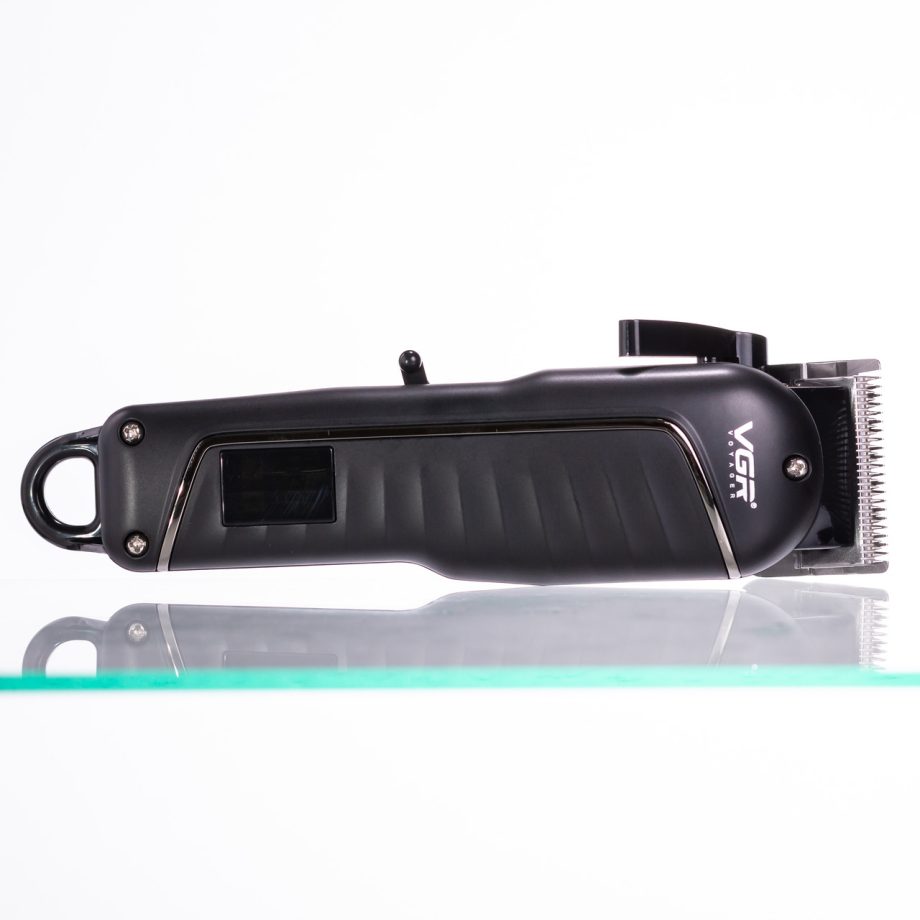 Машинка для стрижки LED професійна з насадками VGR V-683