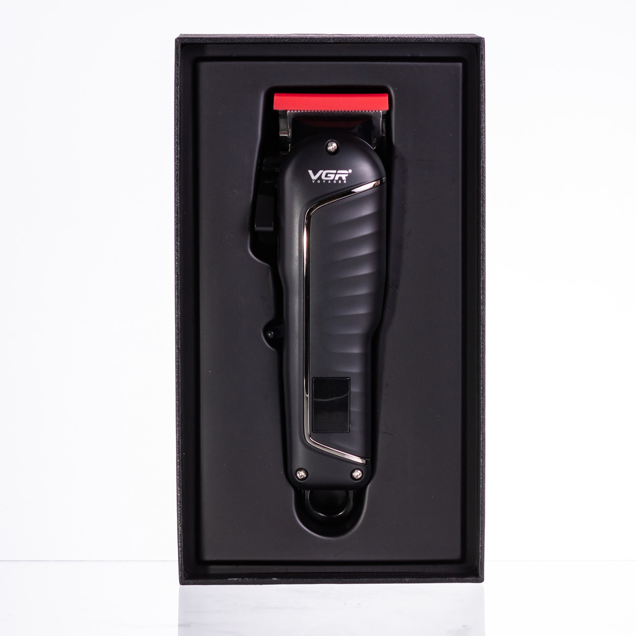 Машинка для стрижки LED професійна з насадками VGR V-683