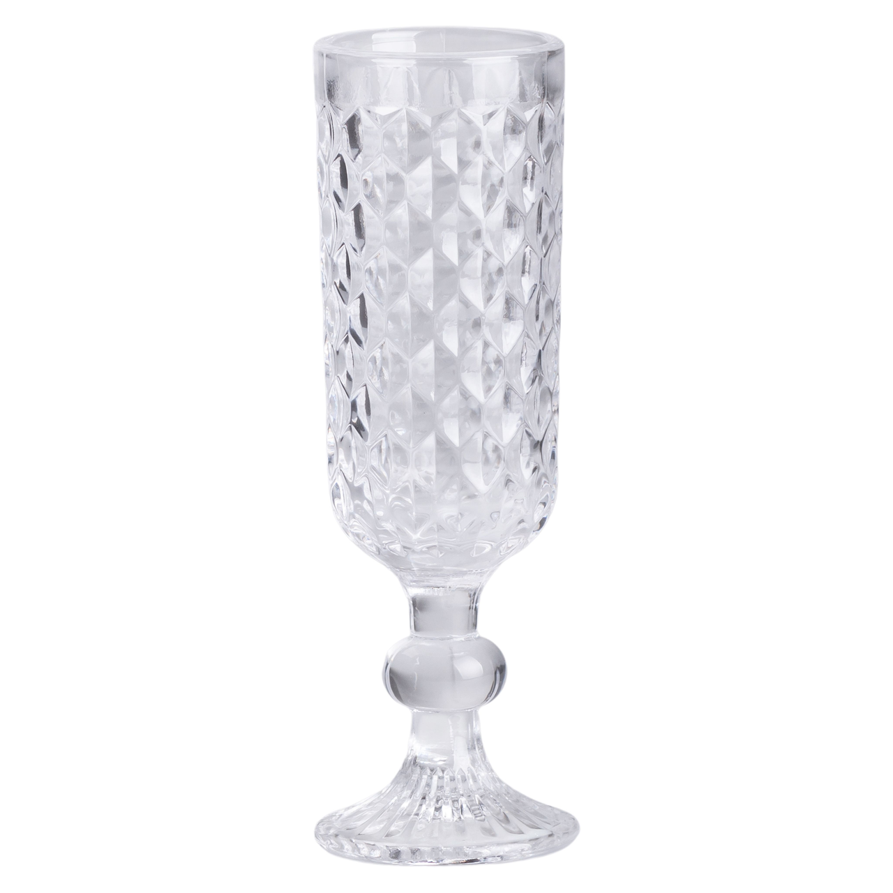 Набір келихів для шампанського 6 штук 160 мл скляні HP-19-103