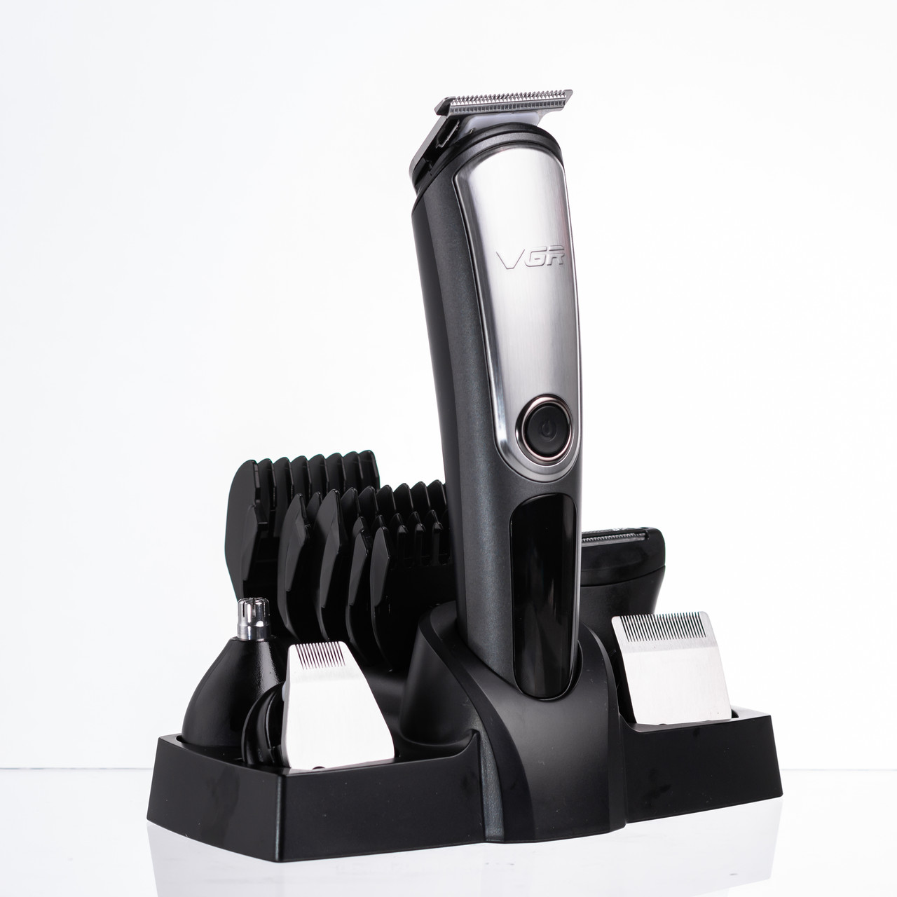Набір для стрижки волосся 5 в 1 машинка, триммер та бритва VGR V-105