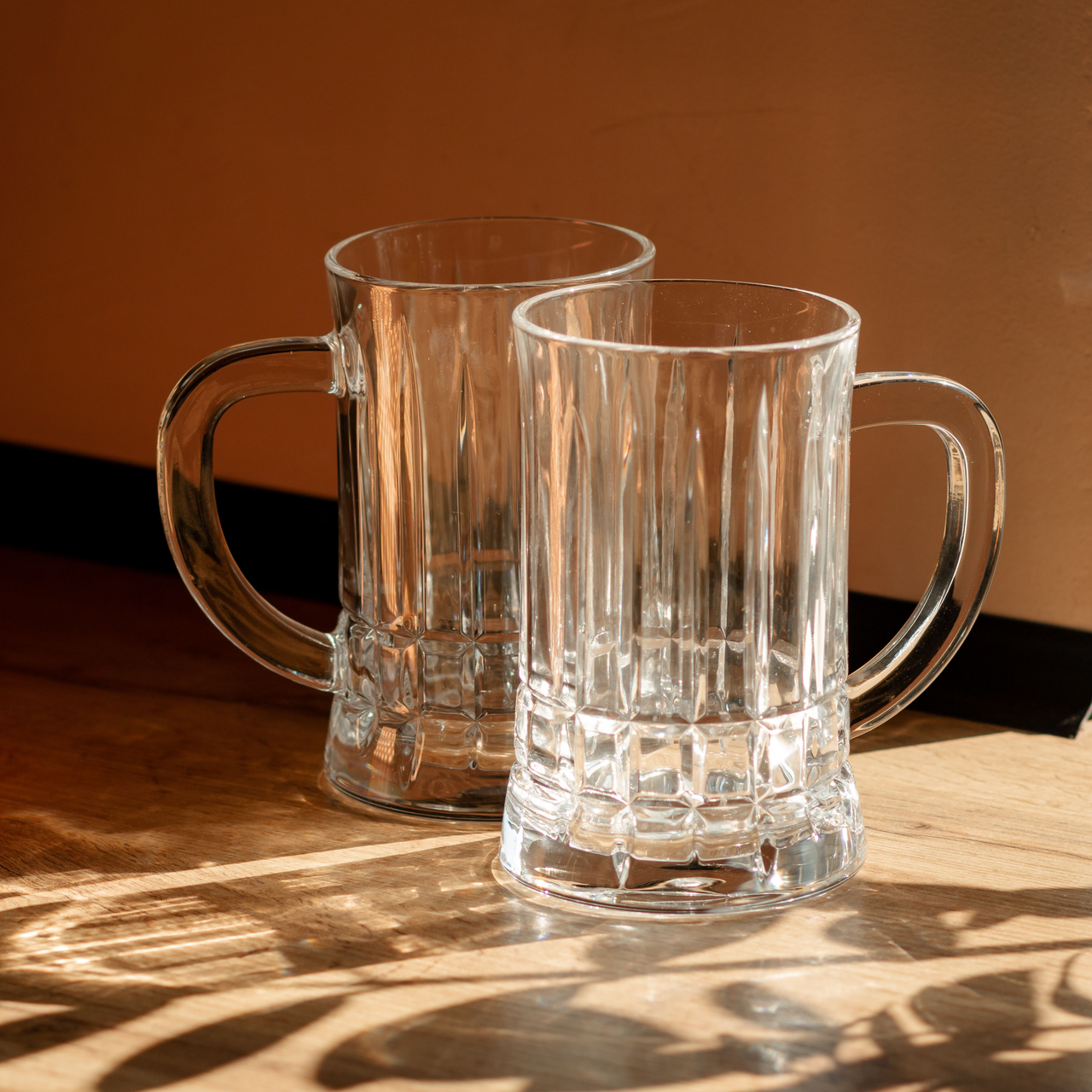 Набір пивних келихів 2 шт 530 мл зі скла HP-19-144