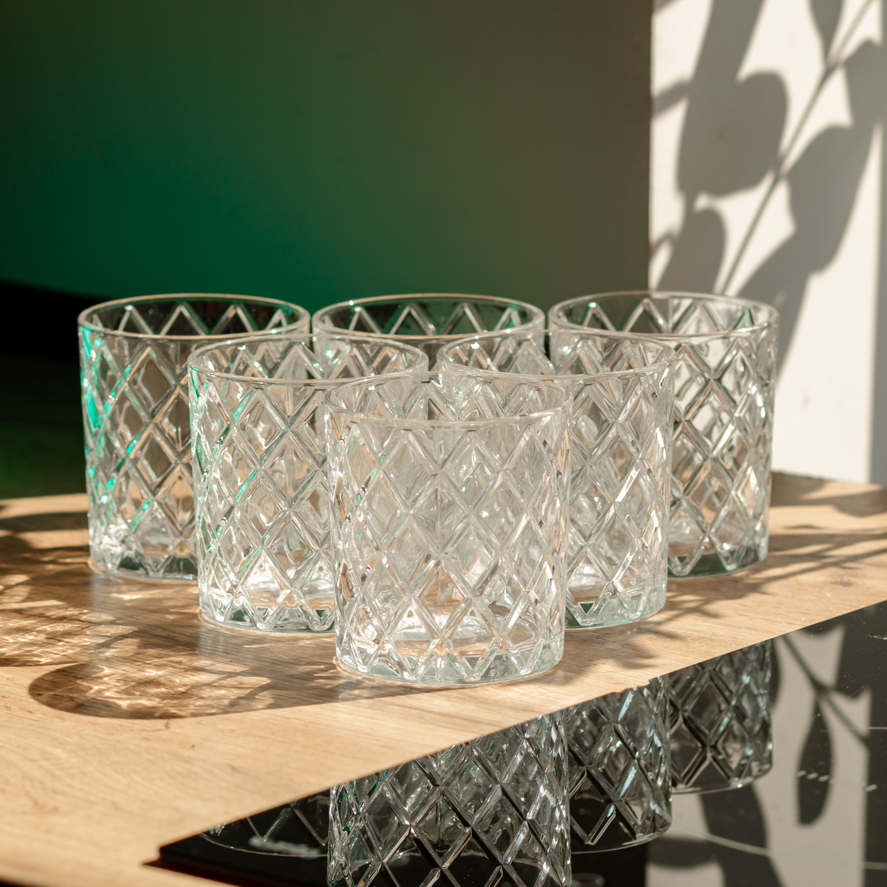 Набір склянок 6 штук по 320 мл віскі HP-19-10