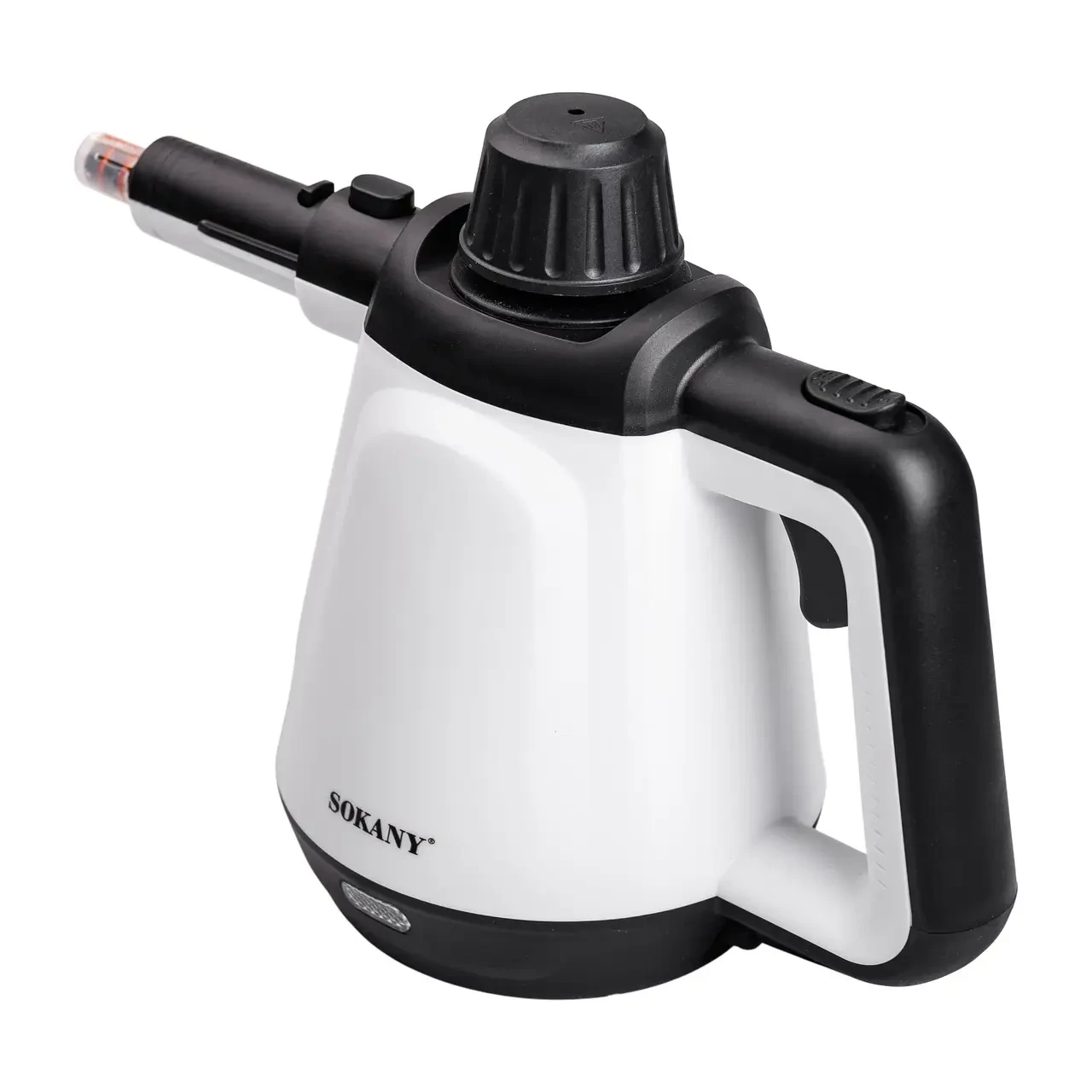Пароочисник ручний з насадками 1200 Вт парова чистка Білий Sokany SK-11047