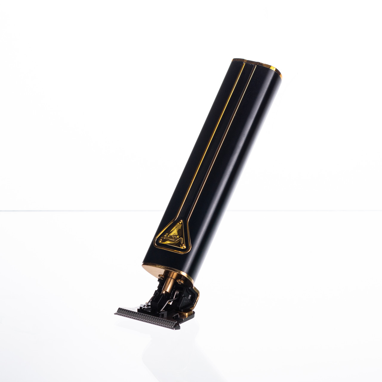 Тример для стрижки волосся акумуляторний 4 насадки Чорний VGR V-009