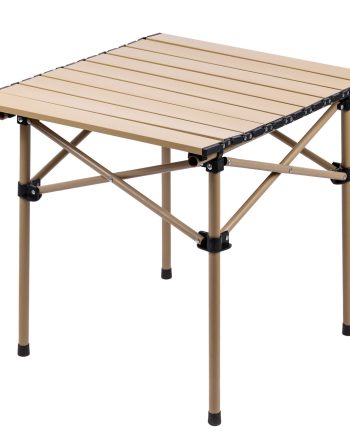 Стіл для пікніка складаний 50 x 53 x 50 см бежевий HPS5