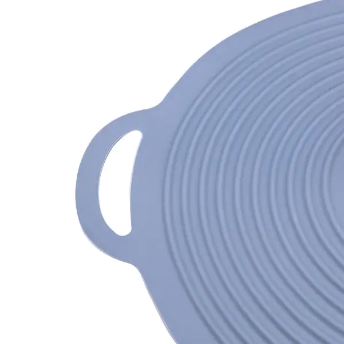 Багаторазова силіконова кришка універсальна 24 х 20.4 см Сірий HP34540S