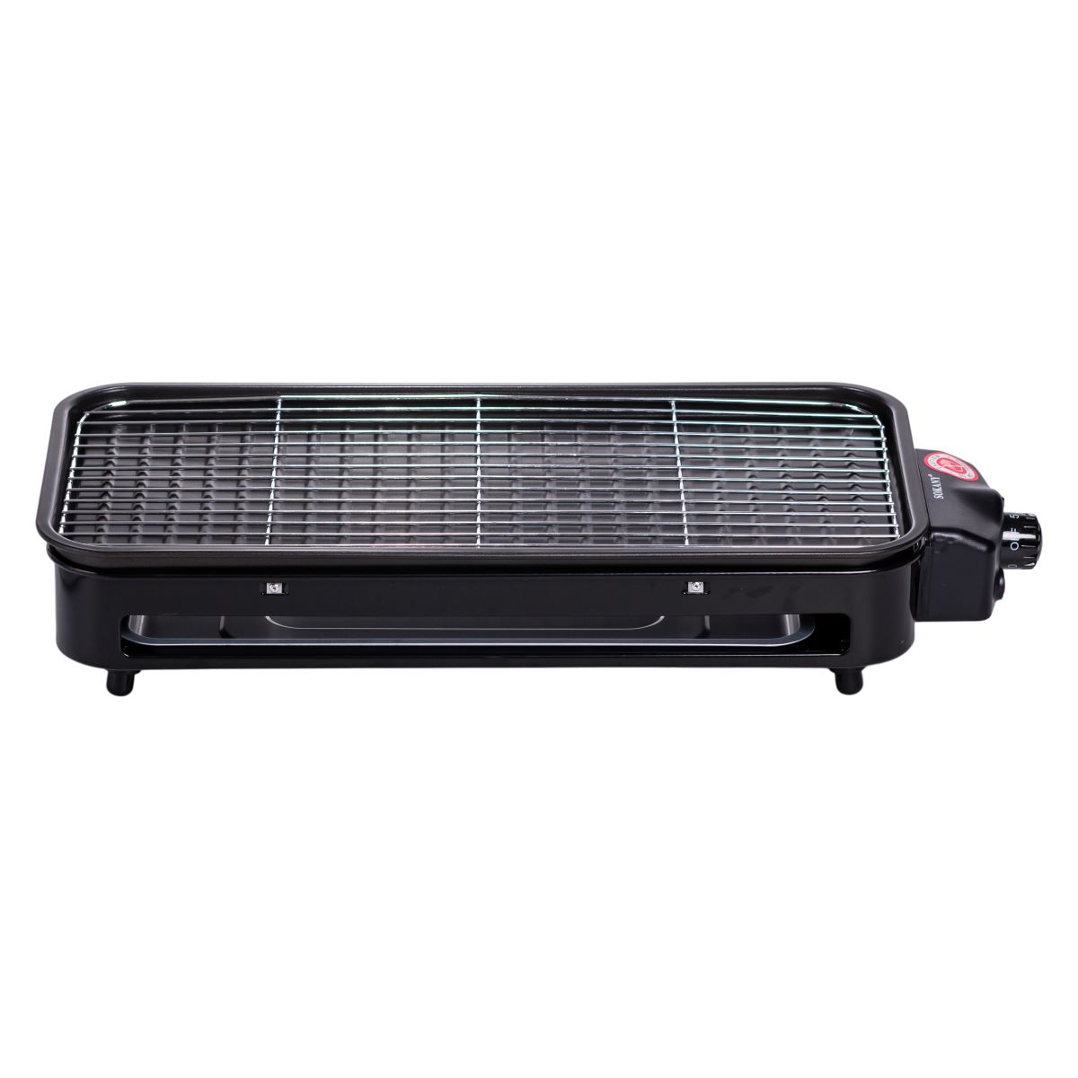 Електричний гриль  настільний чорний 1500 Вт Sokany SK-6112