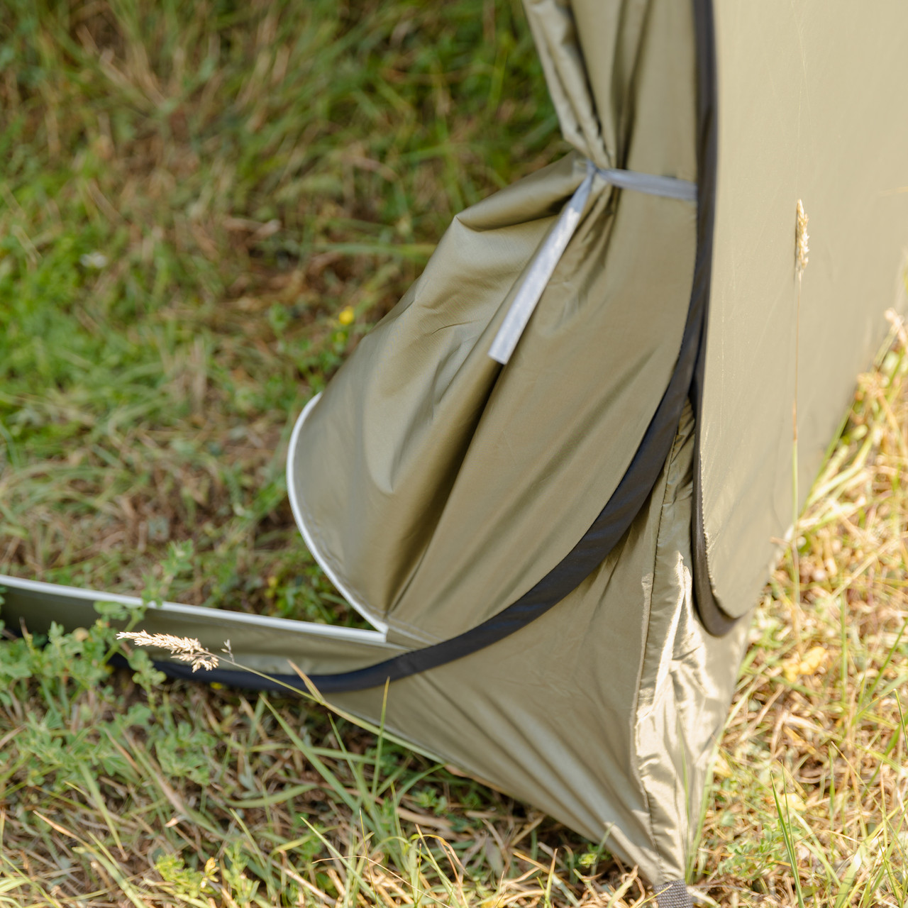 Намет душ-туалет для кемпінгу автомат 120×120×190 (см) тент для душу та туалету туристичний LU-015DGR Хакі